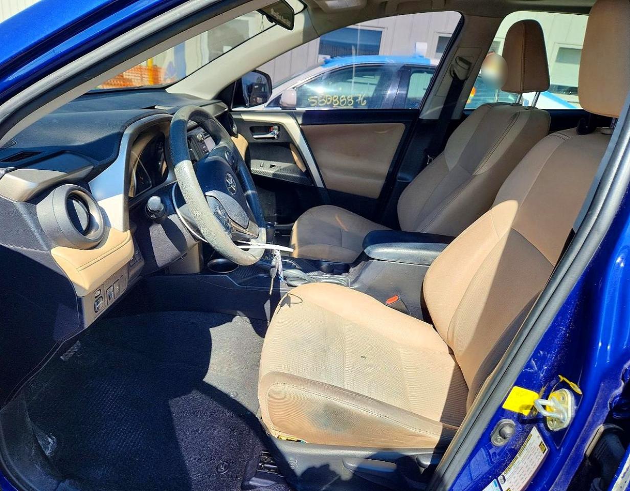 2015 Toyota Rav4 Xle Blue vin: 2T3RFREV9FW391054