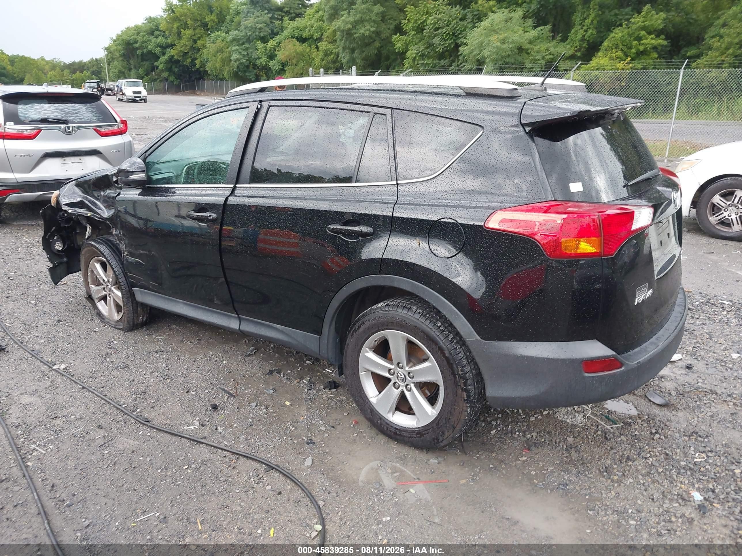 2015 Toyota Rav4 Xle Black vin: 2T3RFREV9FW397727