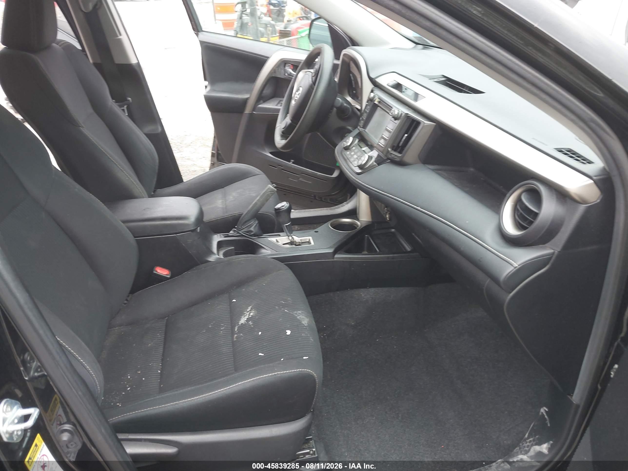 2015 Toyota Rav4 Xle Black vin: 2T3RFREV9FW397727