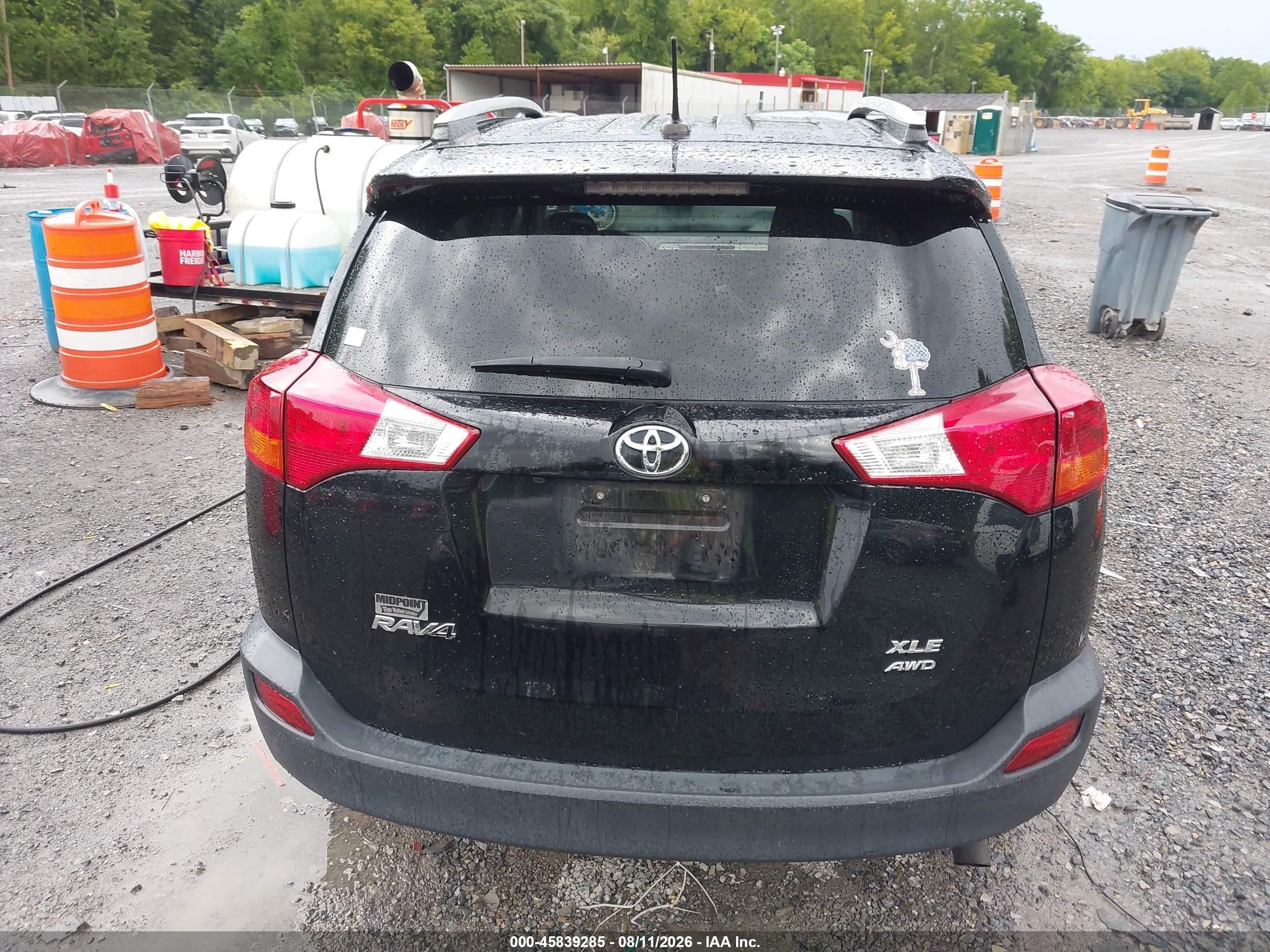2015 Toyota Rav4 Xle Black vin: 2T3RFREV9FW397727