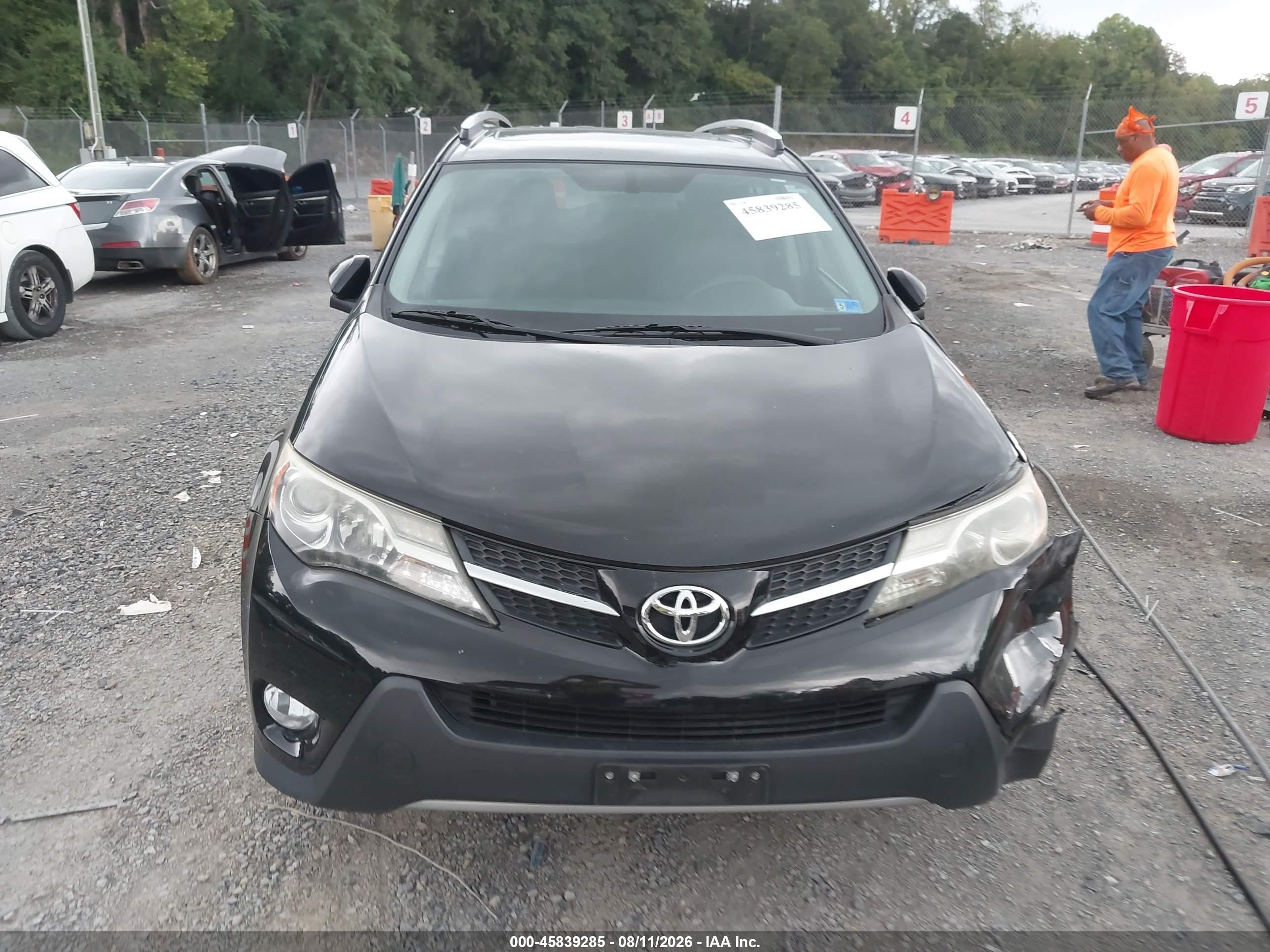 2015 Toyota Rav4 Xle Black vin: 2T3RFREV9FW397727
