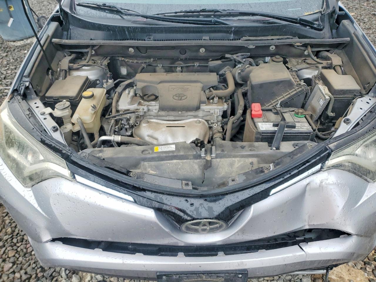 2017 Toyota Rav4 Xle Silver vin: 2T3RFREV9HW620870