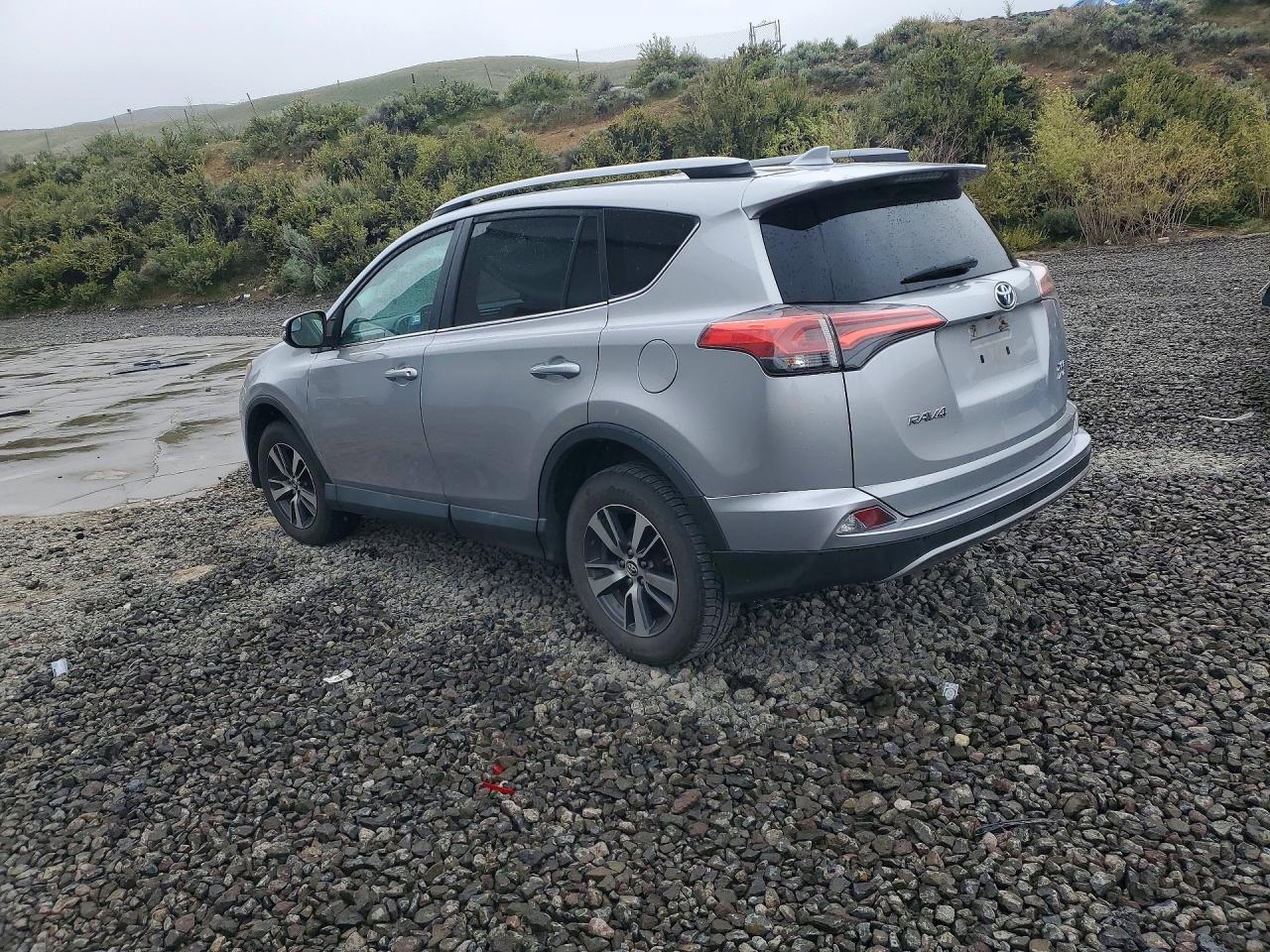 2017 Toyota Rav4 Xle Silver vin: 2T3RFREV9HW620870