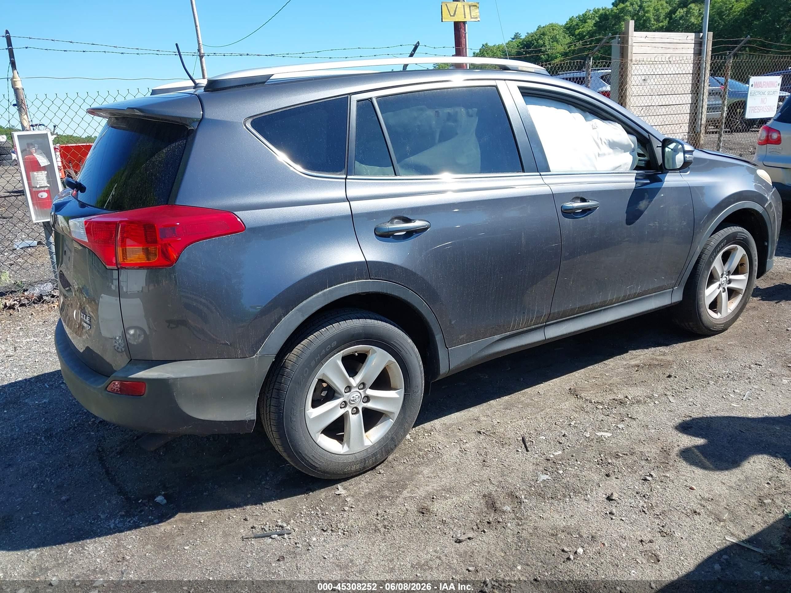 2013 Toyota Rav4 Xle Gray vin: 2T3RFREVXDW039209