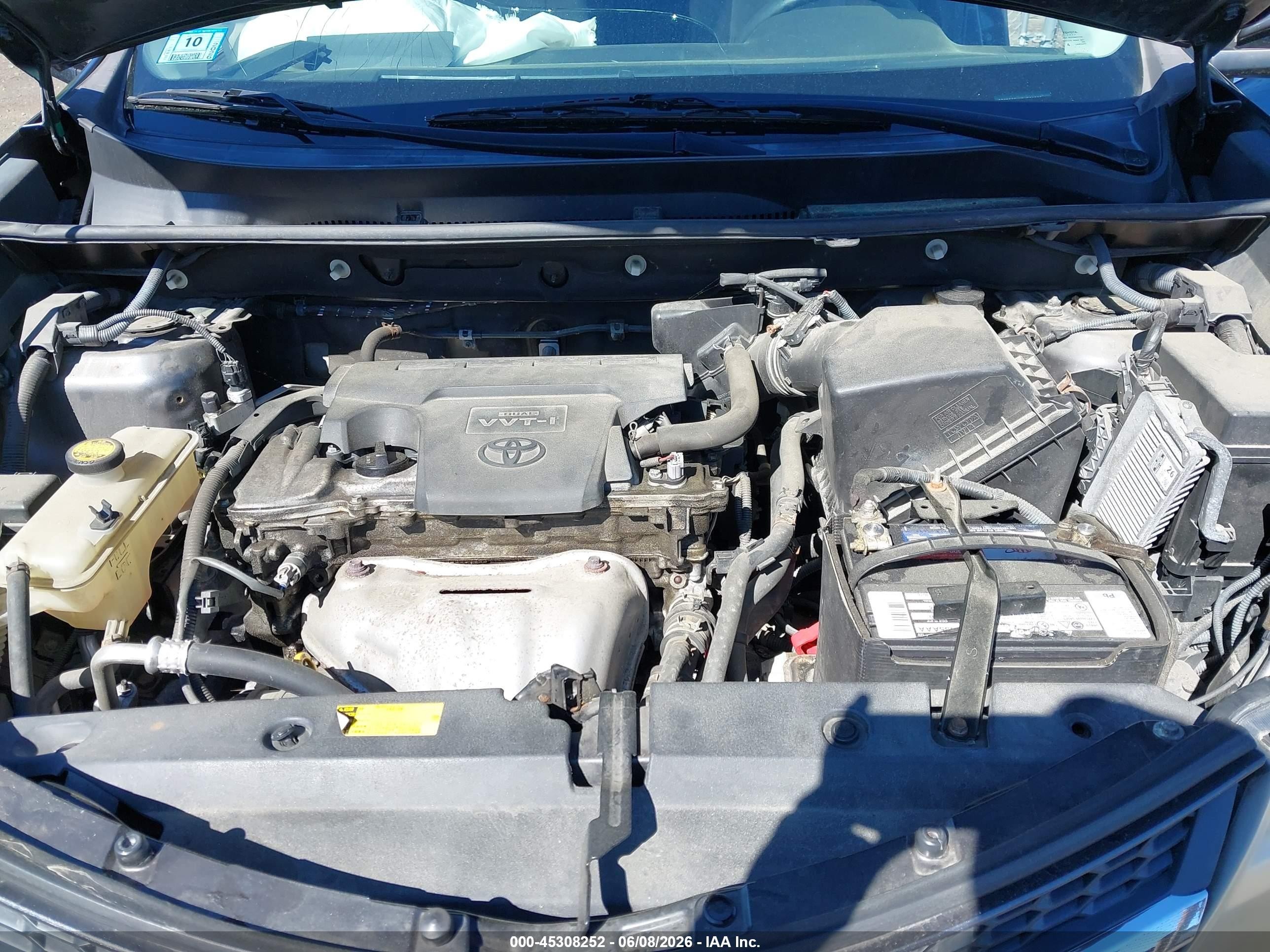 2013 Toyota Rav4 Xle Gray vin: 2T3RFREVXDW039209