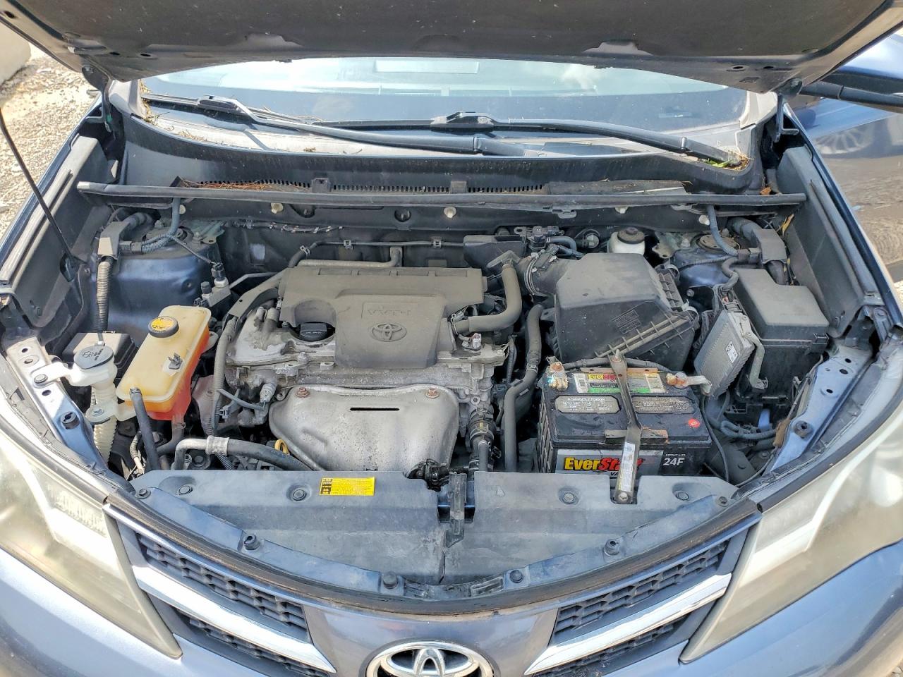 2013 Toyota Rav4 Xle Blue vin: 2T3RFREVXDW039579