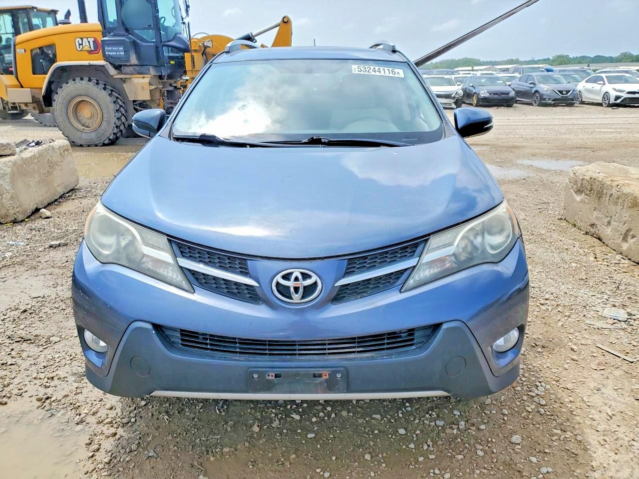 2013 Toyota Rav4 Xle Blue vin: 2T3RFREVXDW039579