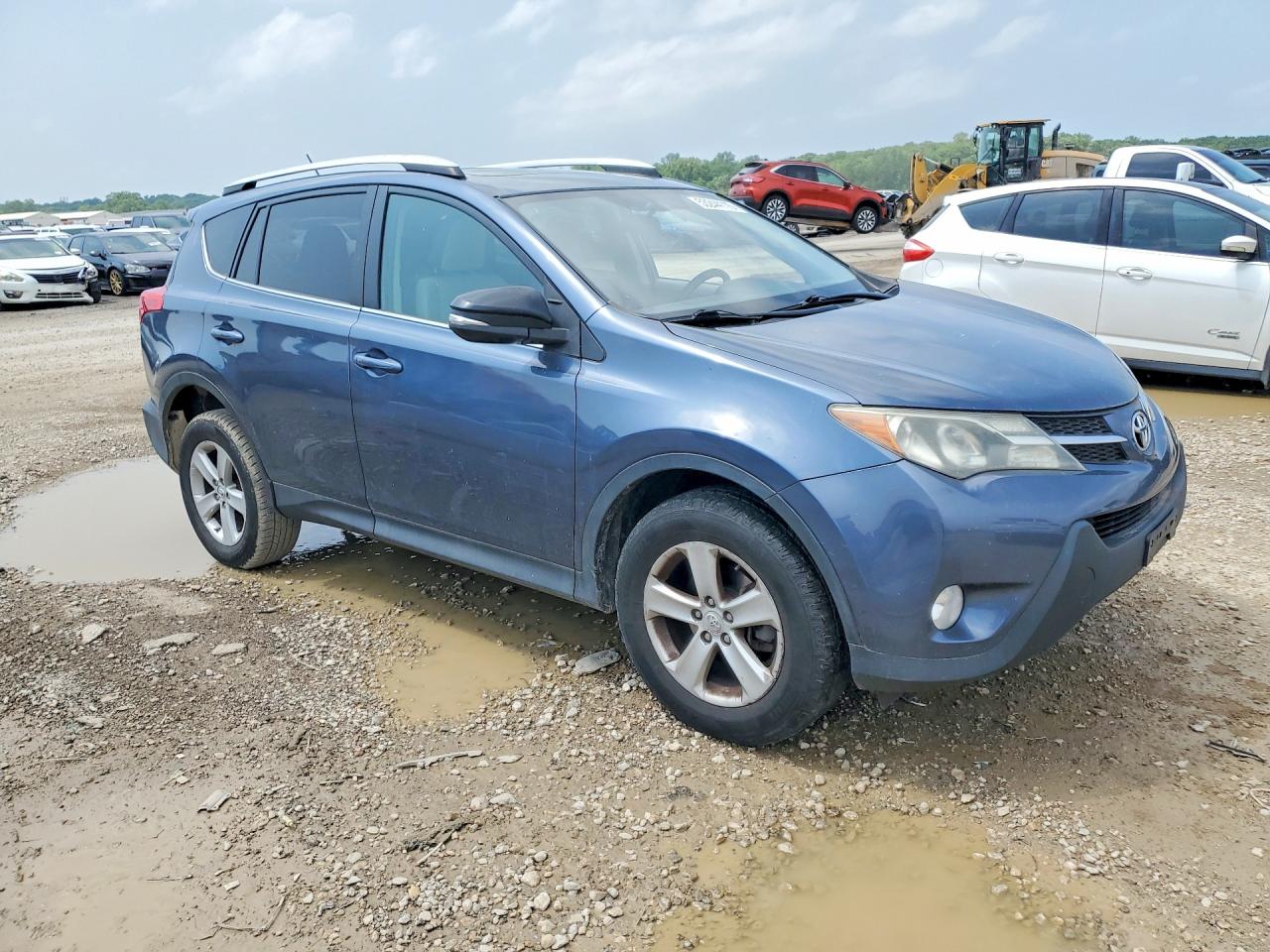 2013 Toyota Rav4 Xle Blue vin: 2T3RFREVXDW039579