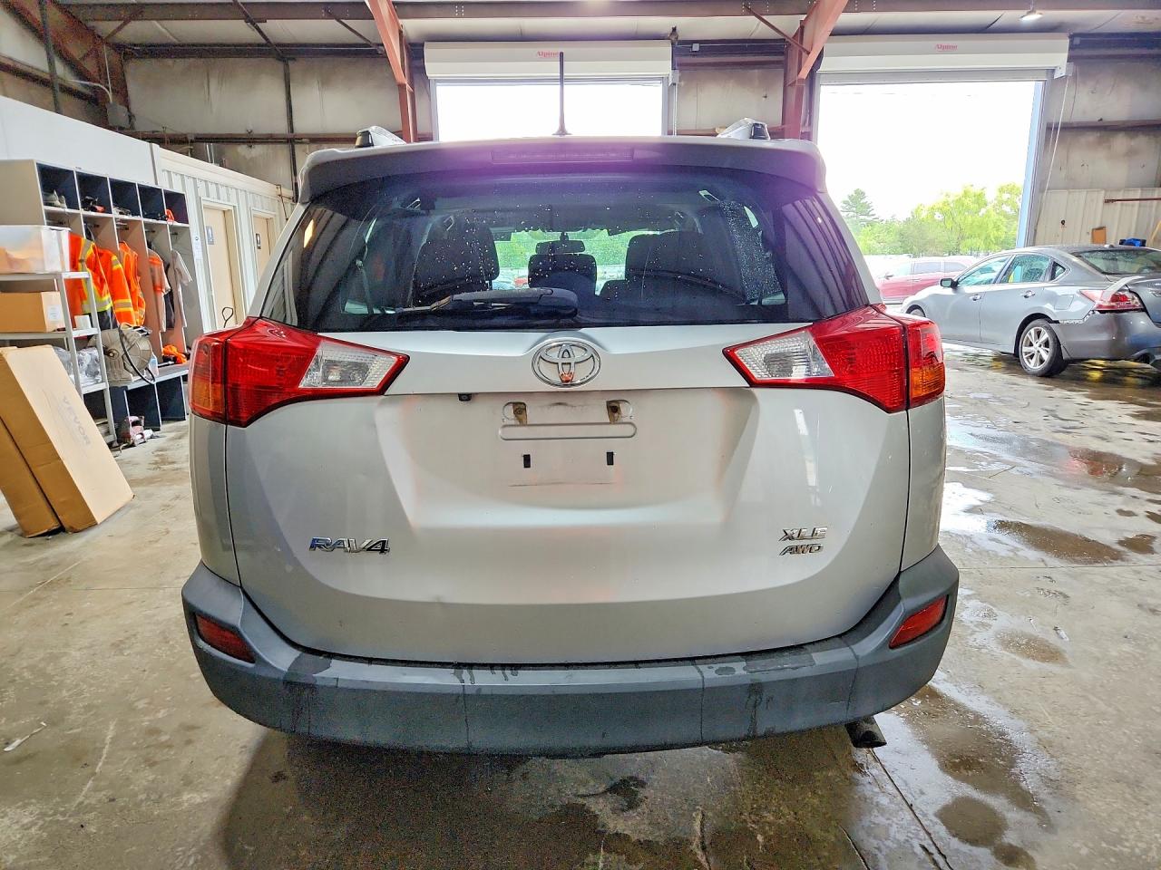 2013 Toyota Rav4 Xle Серый vin: 2T3RFREVXDW101062