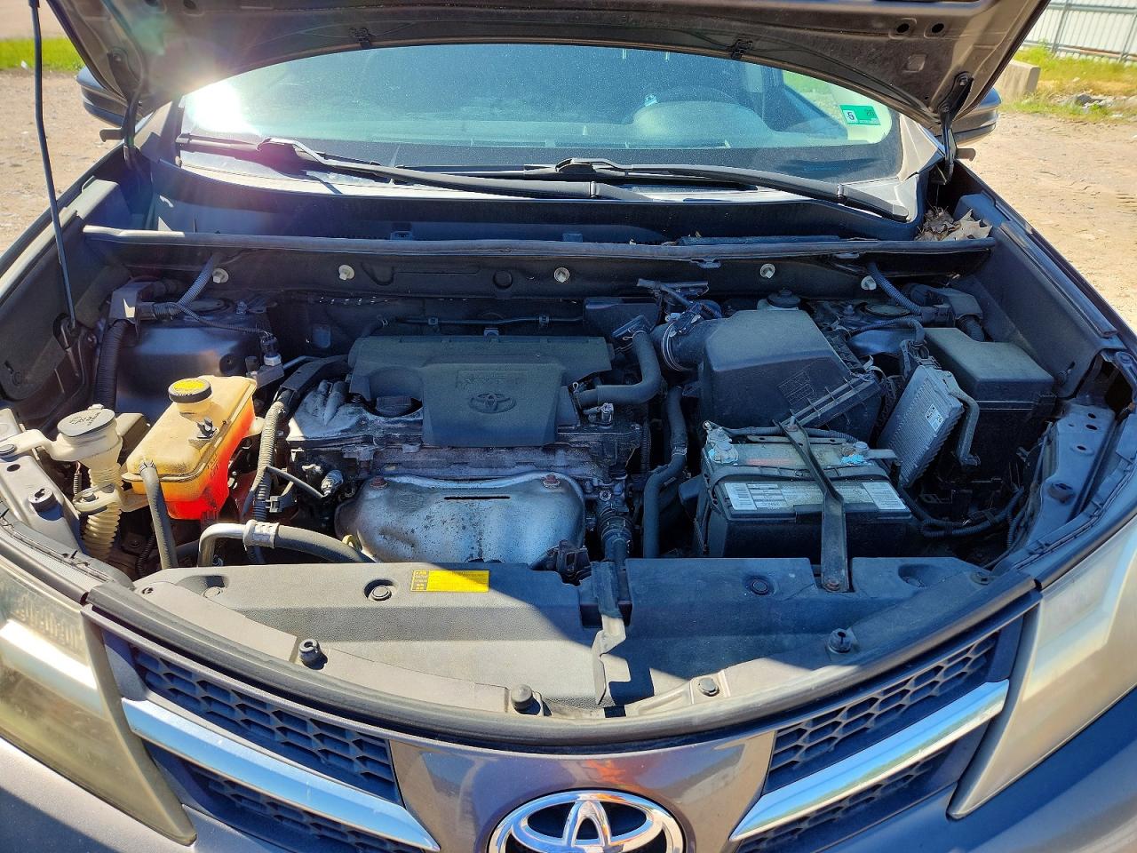 2013 Toyota Rav4 Xle Gray vin: 2T3RFREVXDW106701