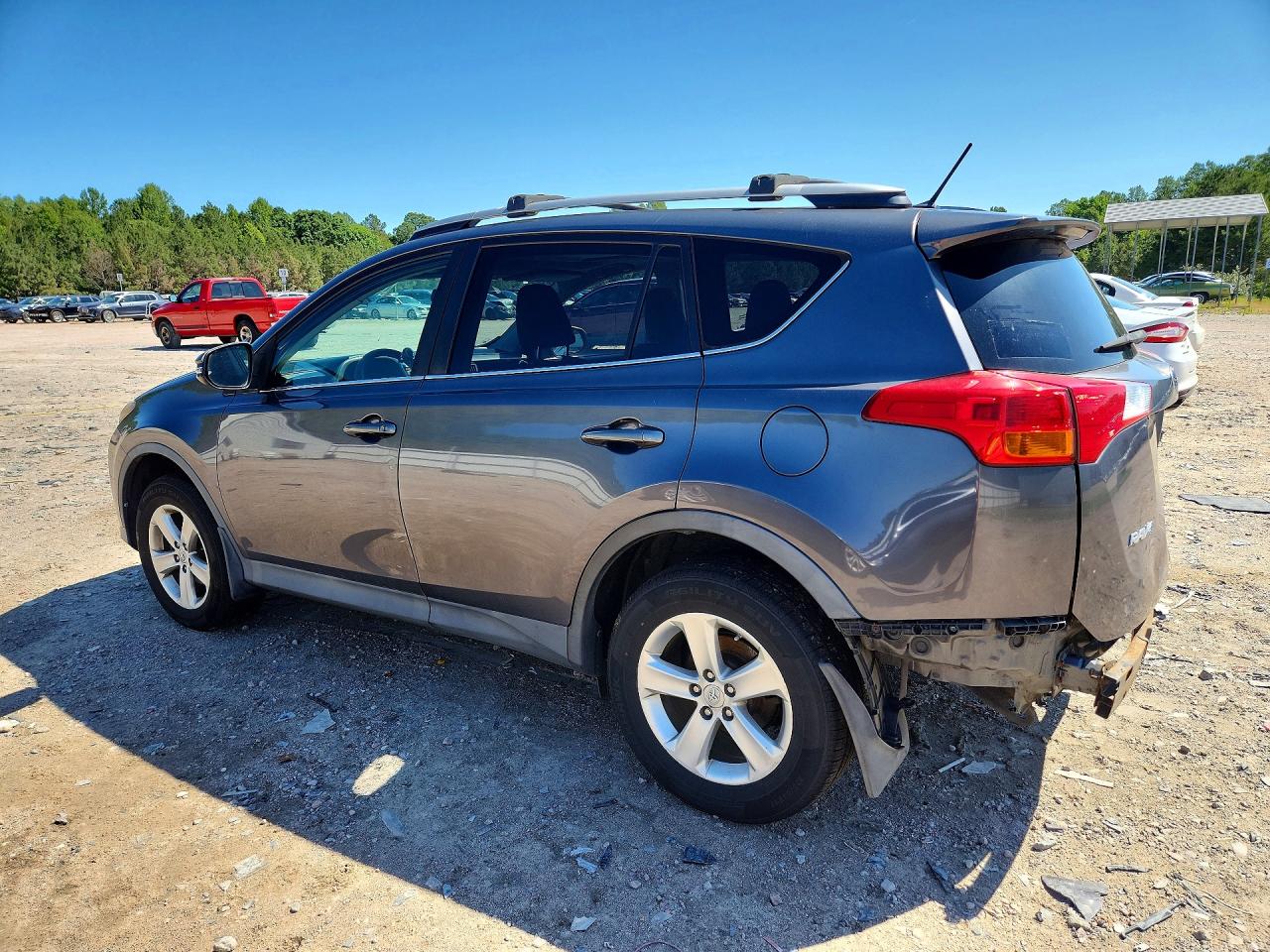 2013 Toyota Rav4 Xle Gray vin: 2T3RFREVXDW106701