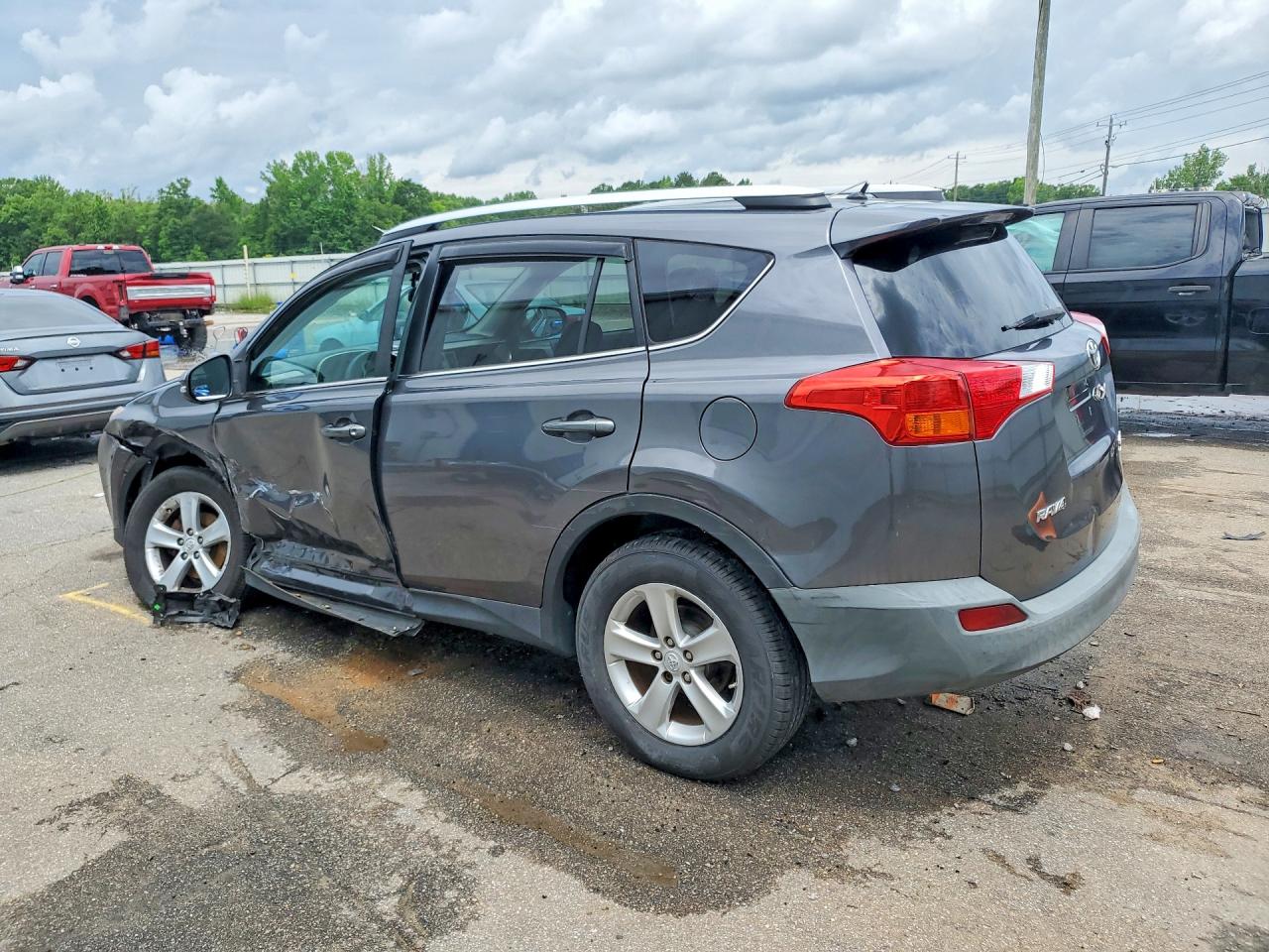 2013 Toyota Rav4 Xle Gray vin: 2T3RFREVXDW111039