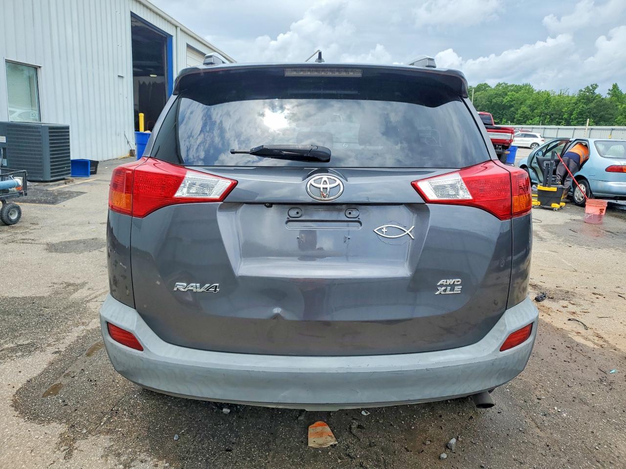 2013 Toyota Rav4 Xle Gray vin: 2T3RFREVXDW111039