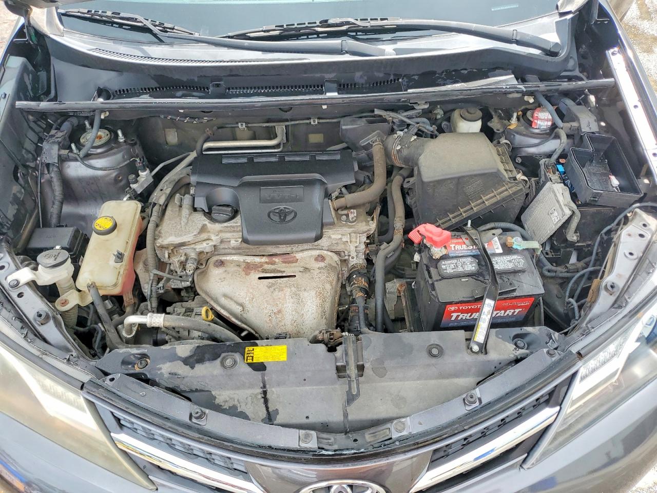 2013 Toyota Rav4 Xle Gray vin: 2T3RFREVXDW111039