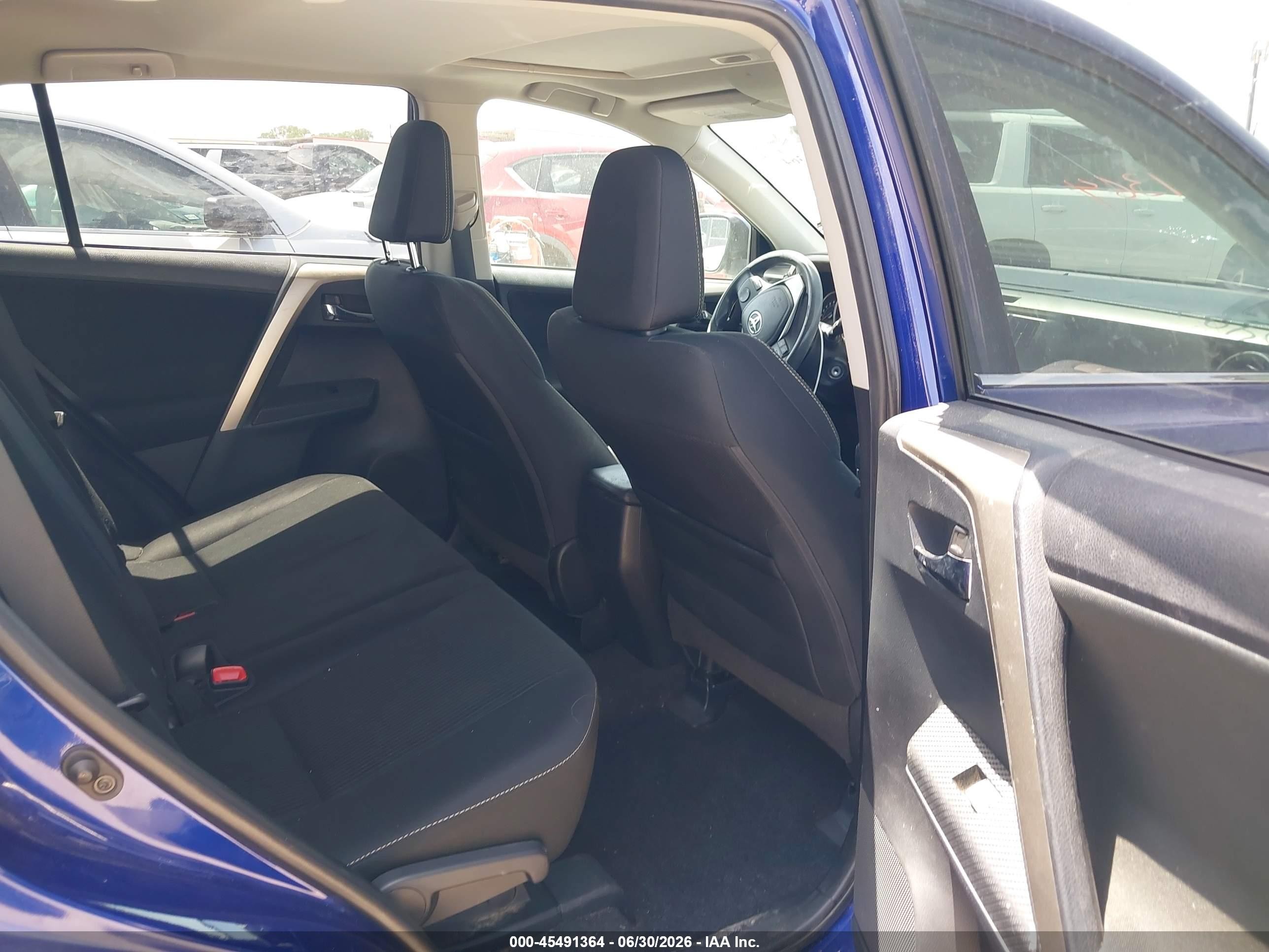 2014 Toyota Rav4 Xle Blue vin: 2T3RFREVXEW132815