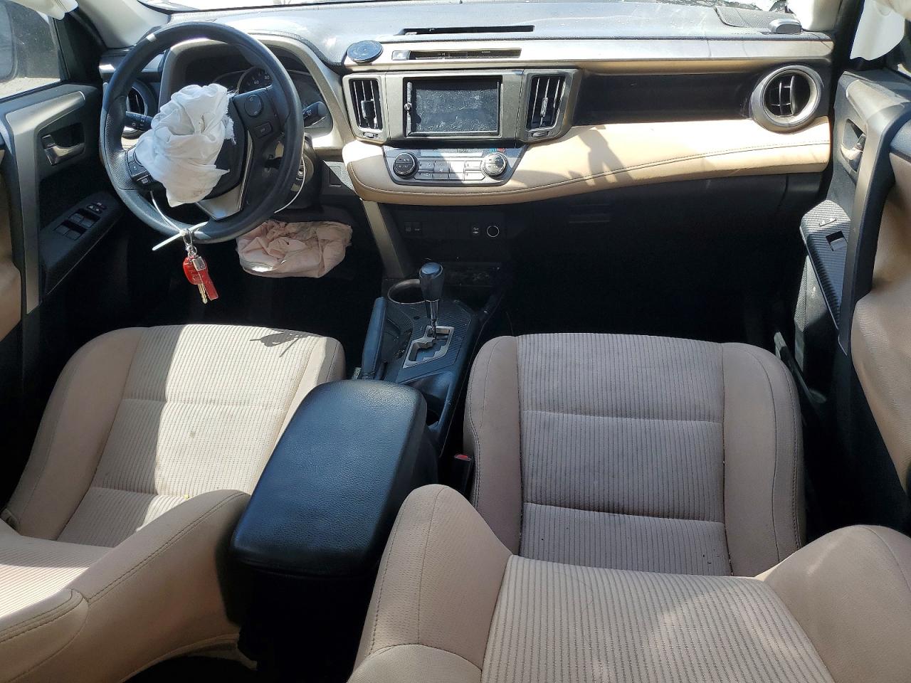 2014 Toyota Rav4 Xle White vin: 2T3RFREVXEW137948