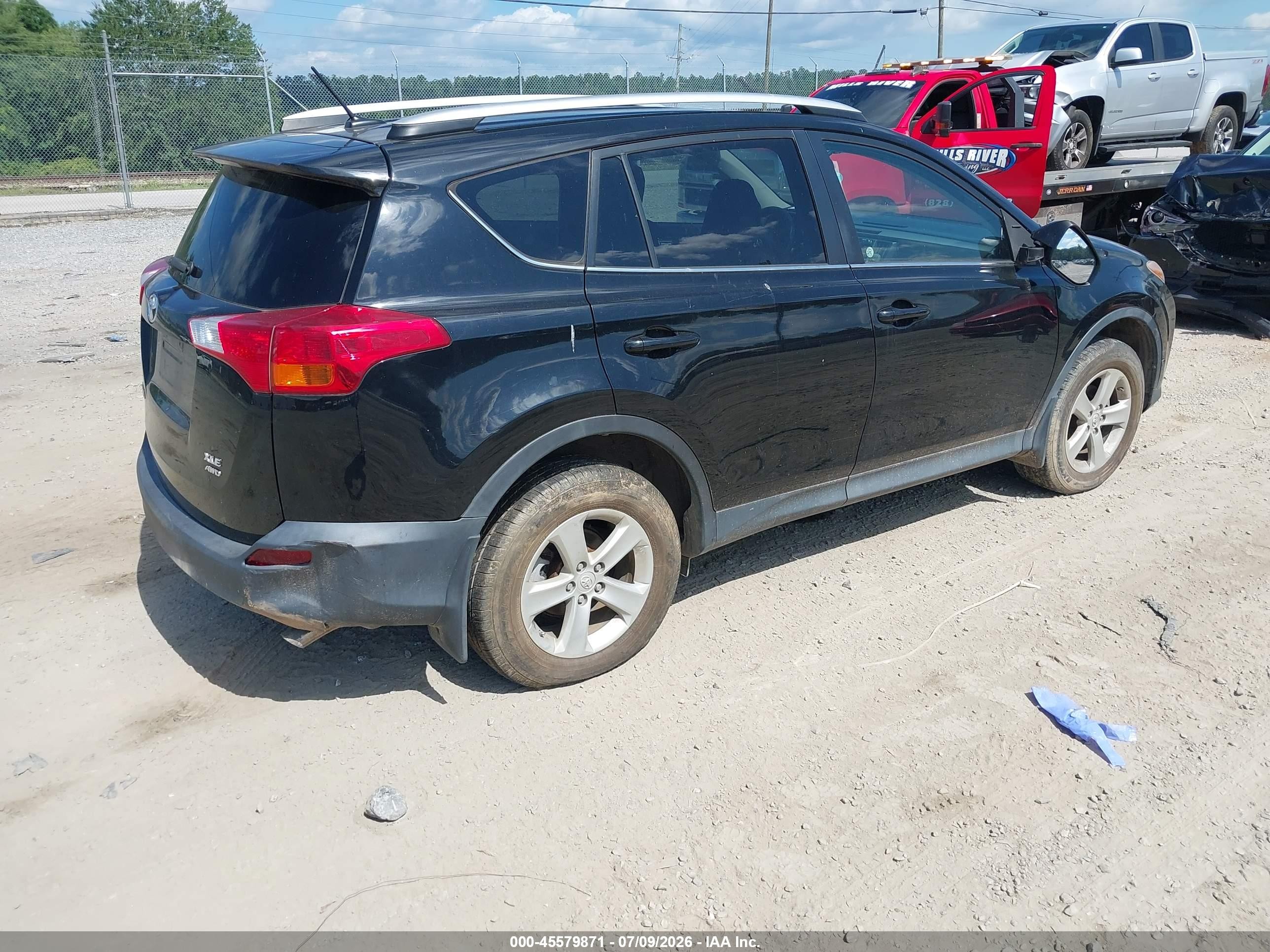 2014 Toyota Rav4 Xle Black vin: 2T3RFREVXEW148612