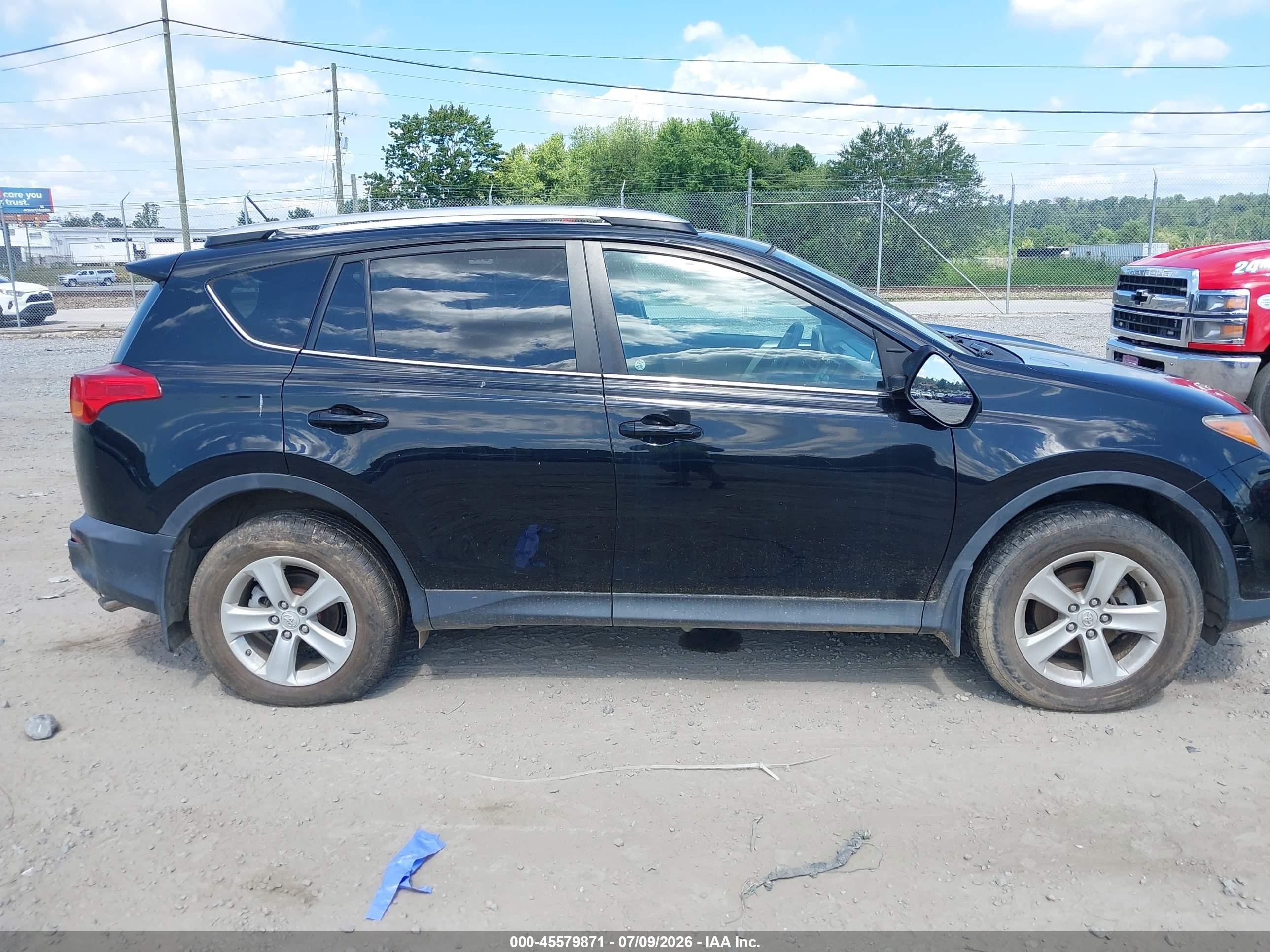 2014 Toyota Rav4 Xle Black vin: 2T3RFREVXEW148612