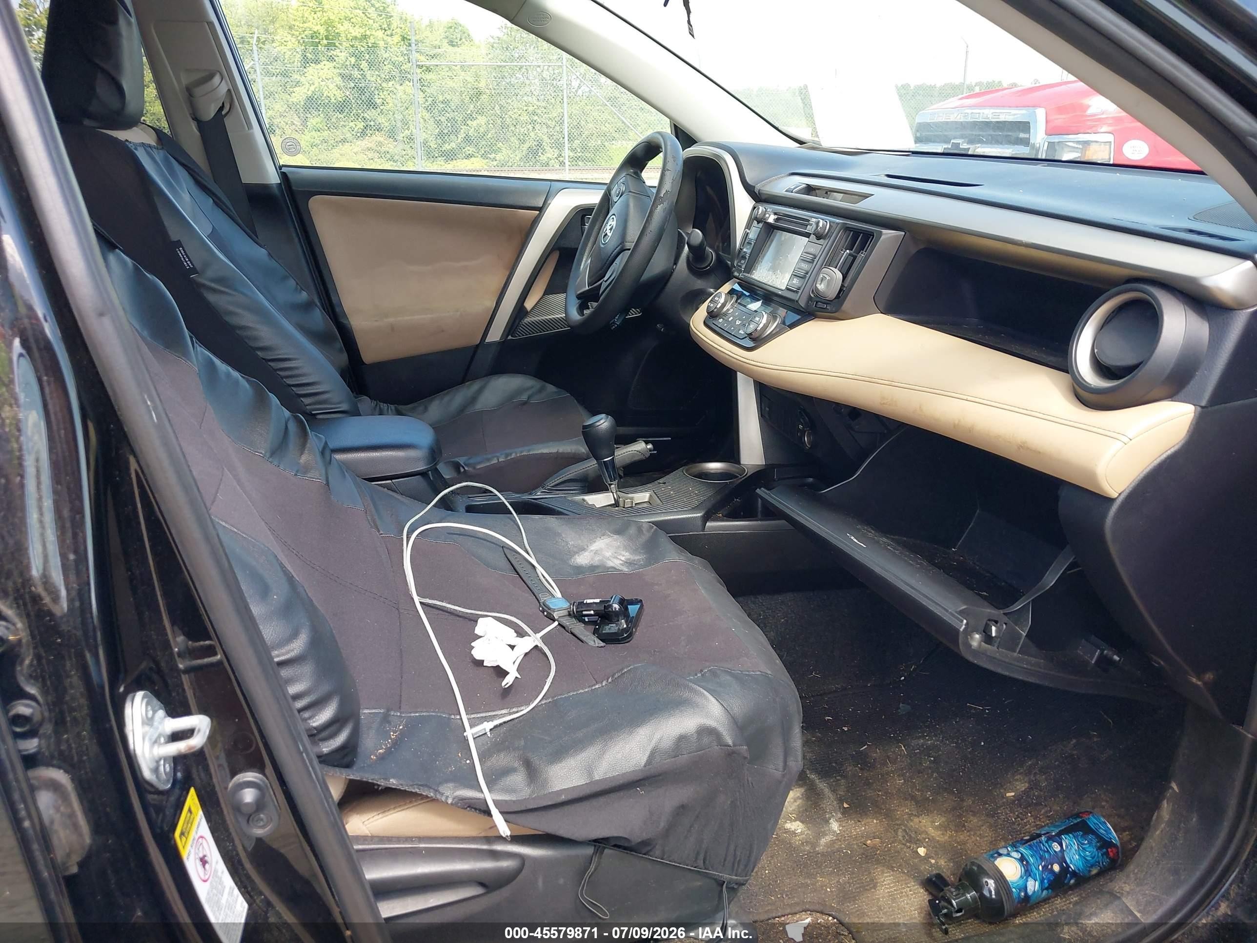 2014 Toyota Rav4 Xle Black vin: 2T3RFREVXEW148612