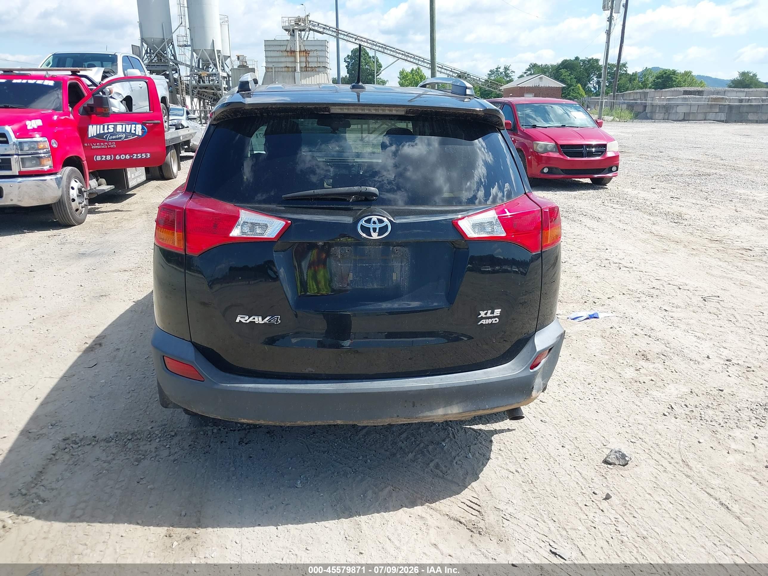 2014 Toyota Rav4 Xle Black vin: 2T3RFREVXEW148612