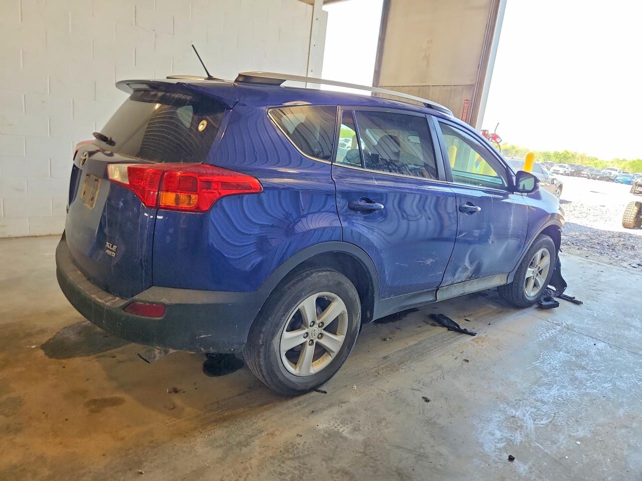 2014 Toyota Rav4 Xle Blue vin: 2T3RFREVXEW162851