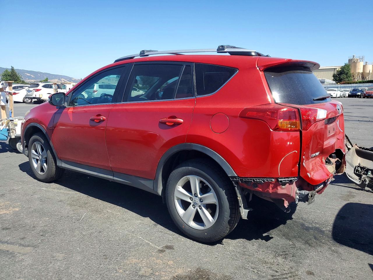 2014 Toyota Rav4 Xle Red vin: 2T3RFREVXEW168908