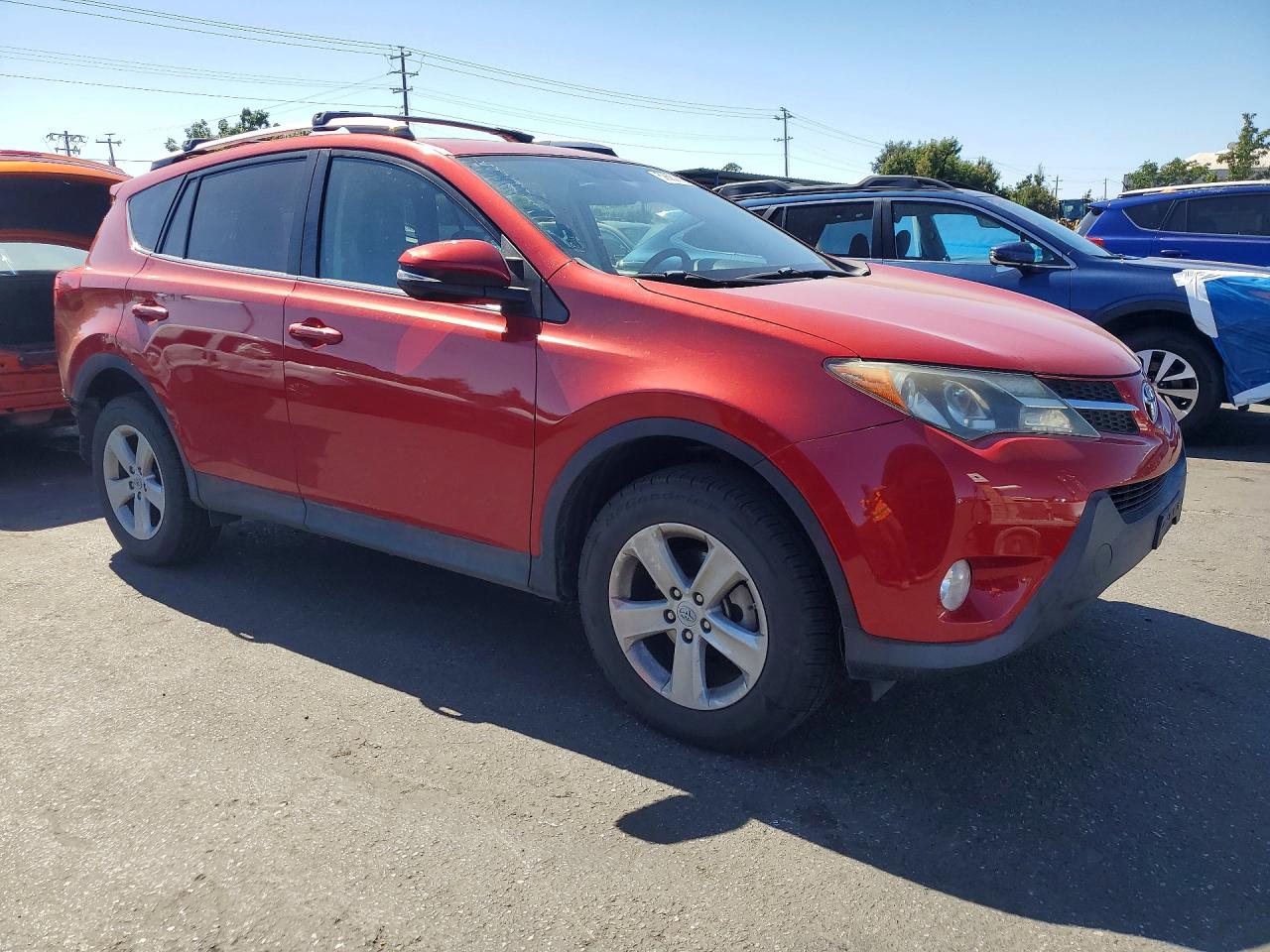 2014 Toyota Rav4 Xle Red vin: 2T3RFREVXEW168908