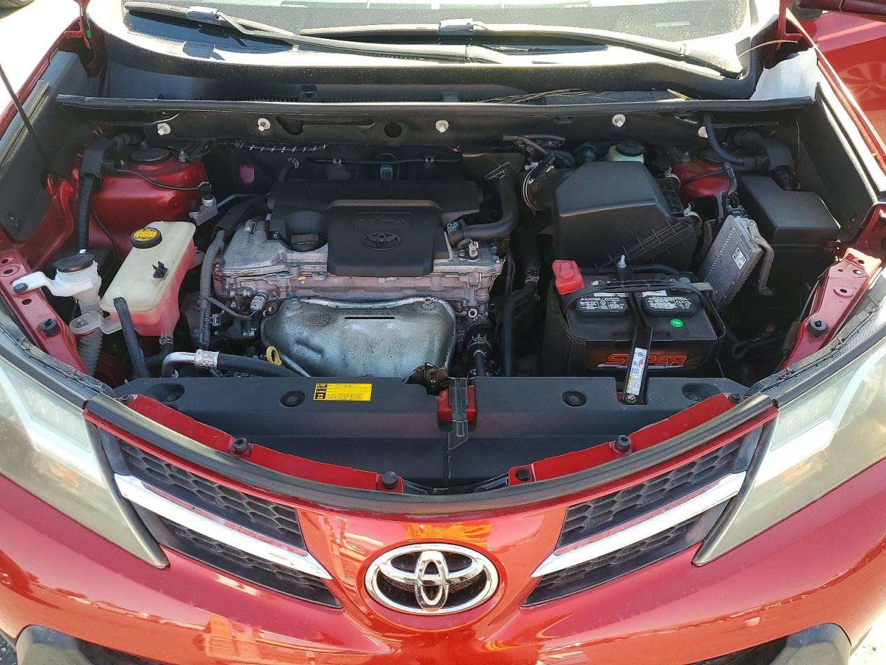 2014 Toyota Rav4 Xle Red vin: 2T3RFREVXEW168908