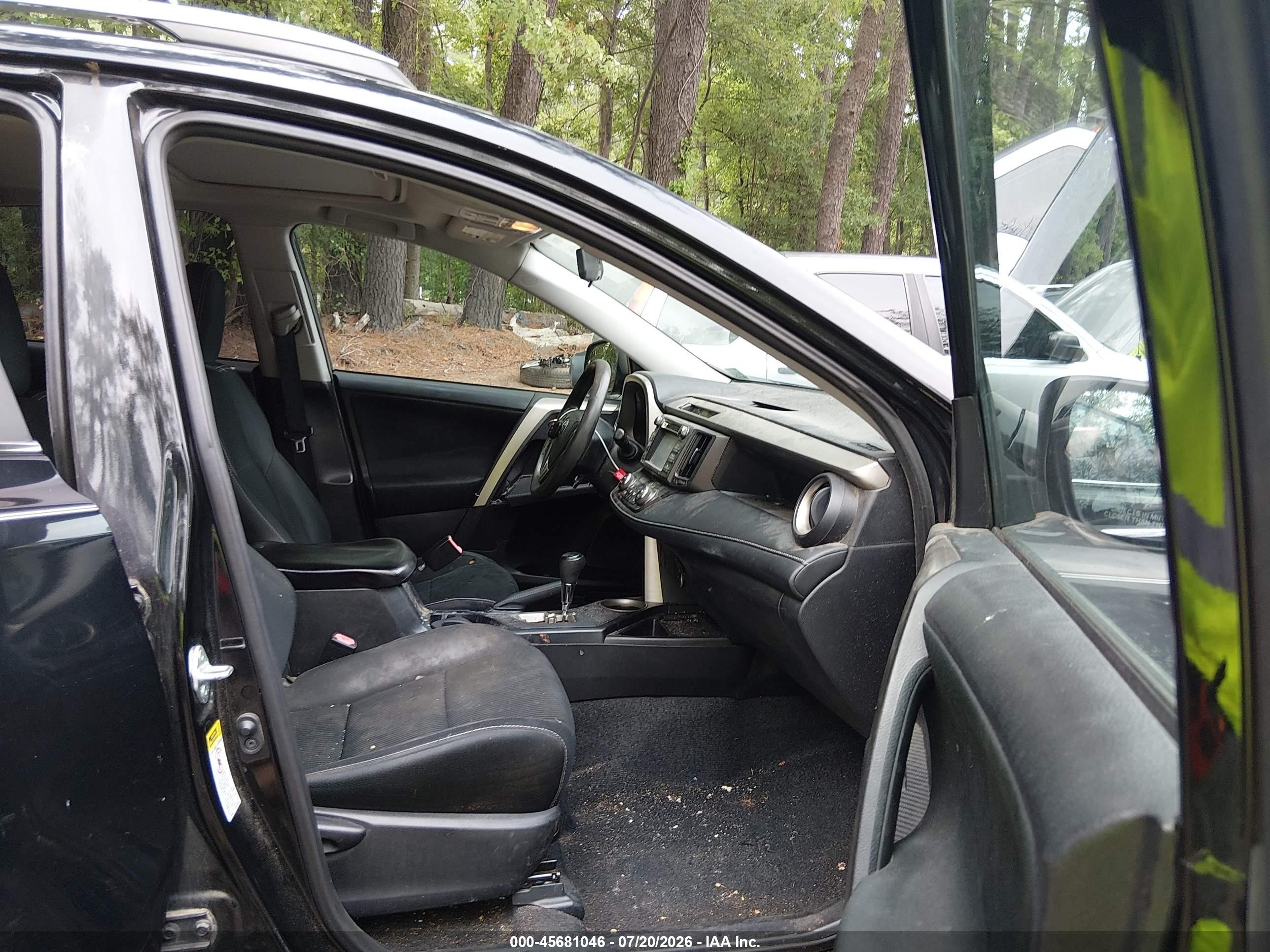 2014 Toyota Rav4 Xle Black vin: 2T3RFREVXEW182095