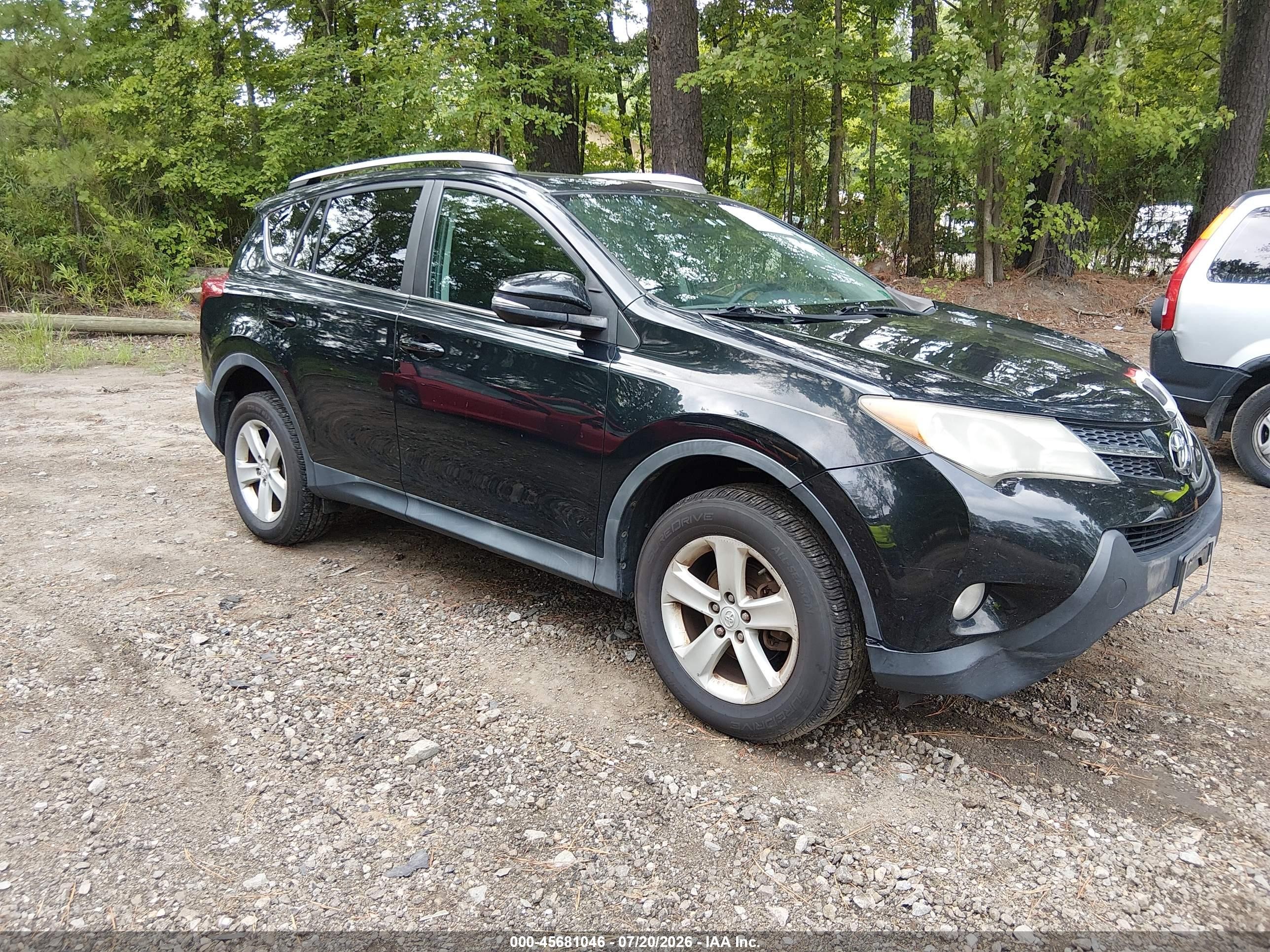 2014 Toyota Rav4 Xle Black vin: 2T3RFREVXEW182095
