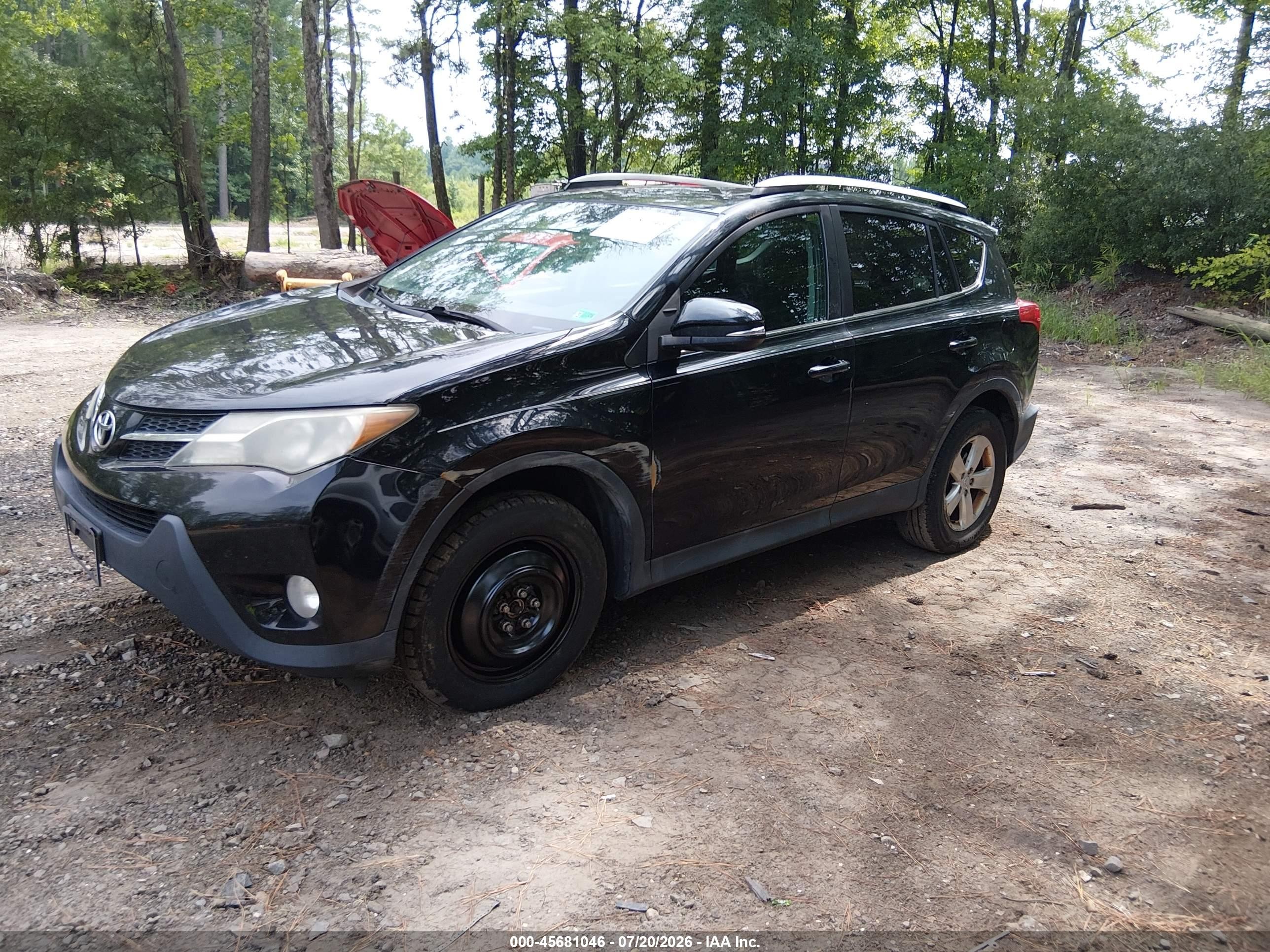 2014 Toyota Rav4 Xle Black vin: 2T3RFREVXEW182095