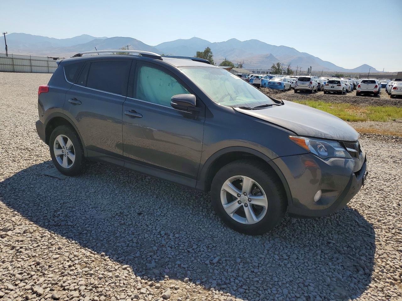 2014 Toyota Rav4 Xle Серый vin: 2T3RFREVXEW183697