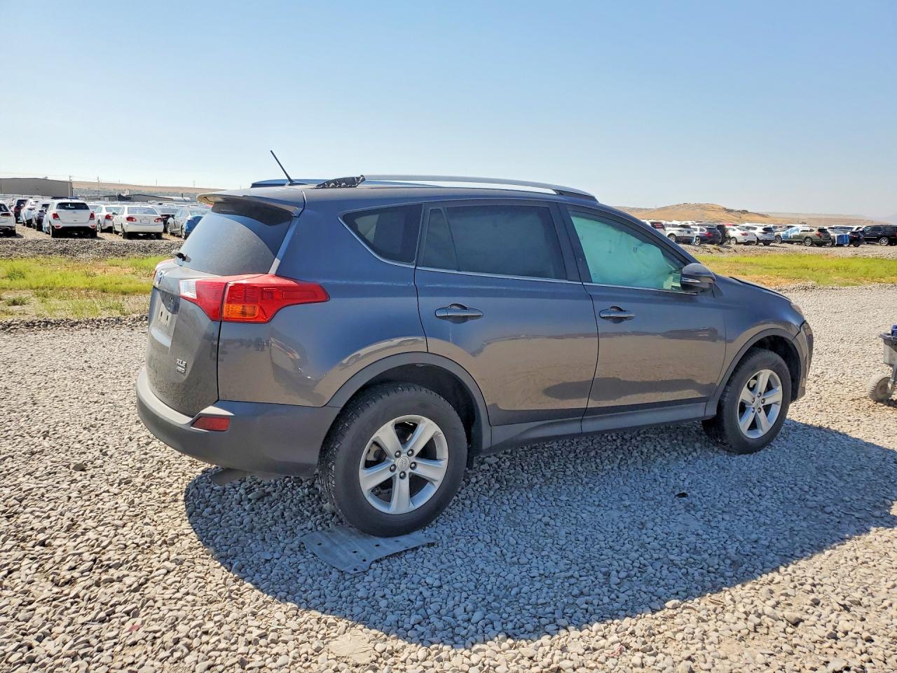 2014 Toyota Rav4 Xle Серый vin: 2T3RFREVXEW183697