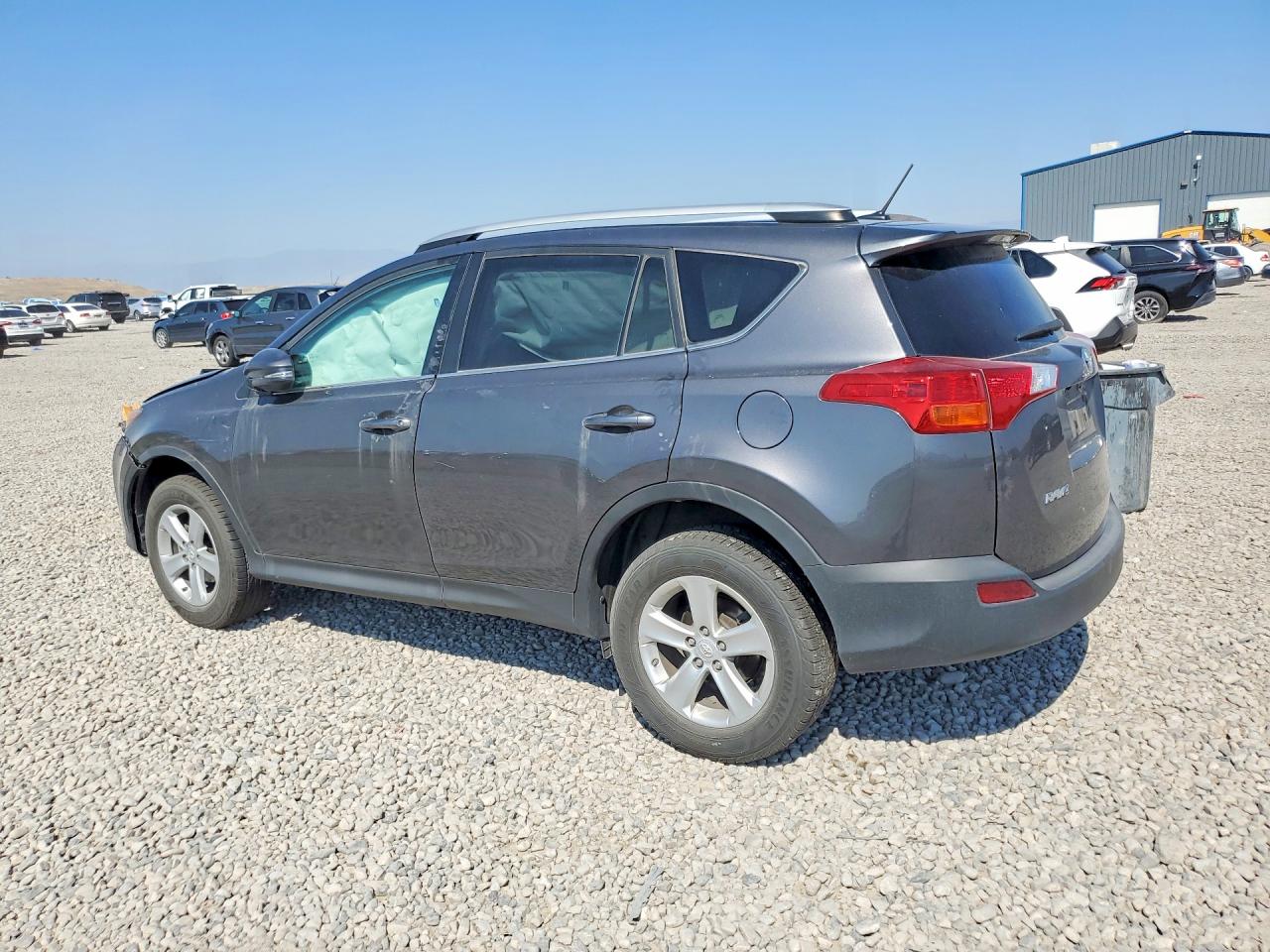 2014 Toyota Rav4 Xle Серый vin: 2T3RFREVXEW183697