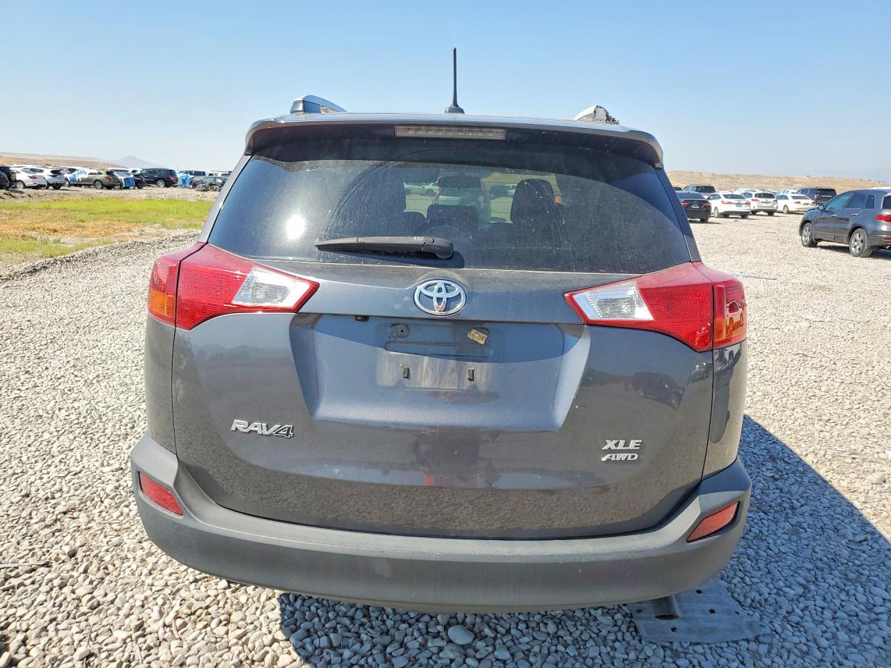 2014 Toyota Rav4 Xle Серый vin: 2T3RFREVXEW183697