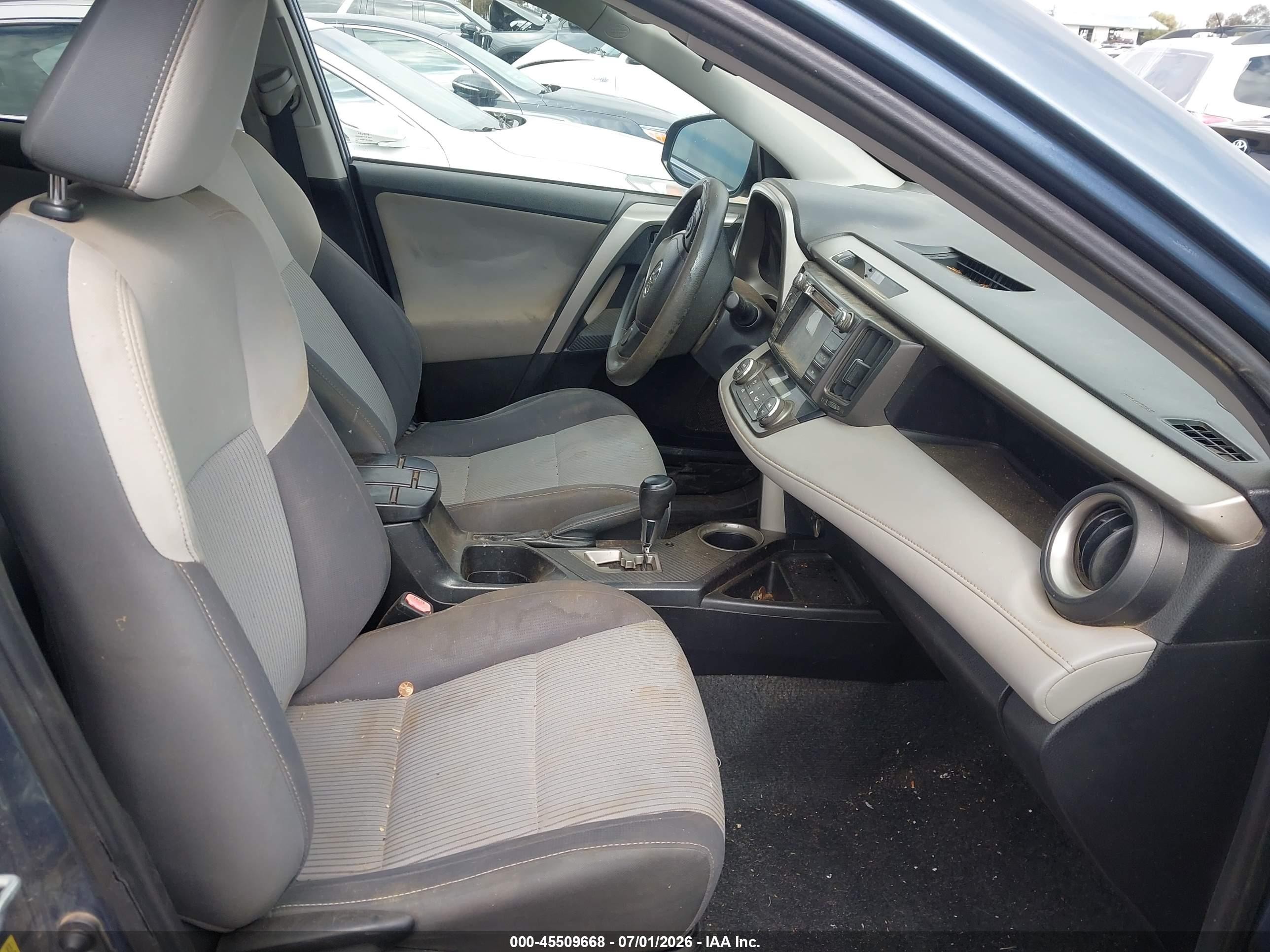2014 Toyota Rav4 Xle Blue vin: 2T3RFREVXEW193016