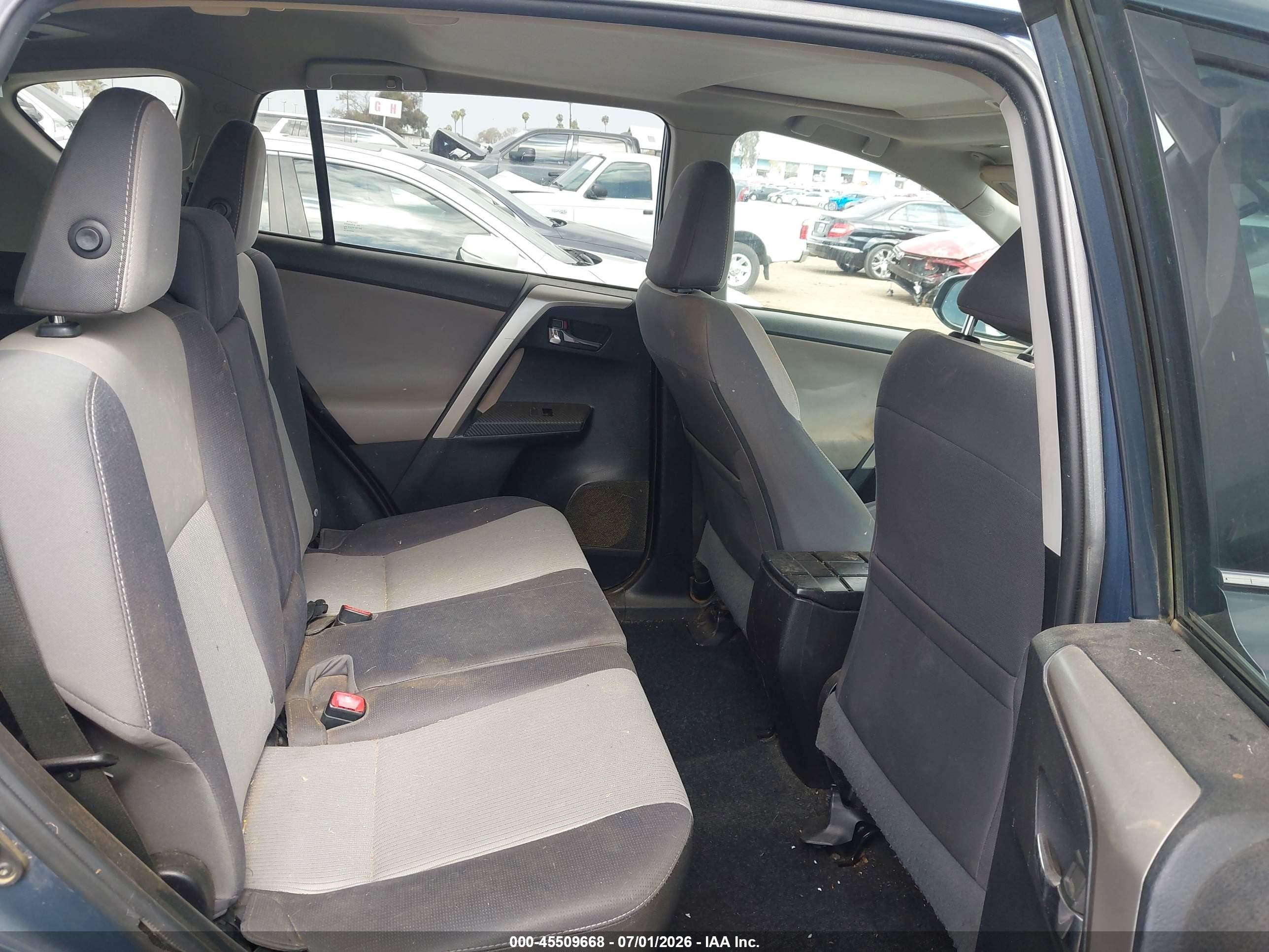 2014 Toyota Rav4 Xle Blue vin: 2T3RFREVXEW193016
