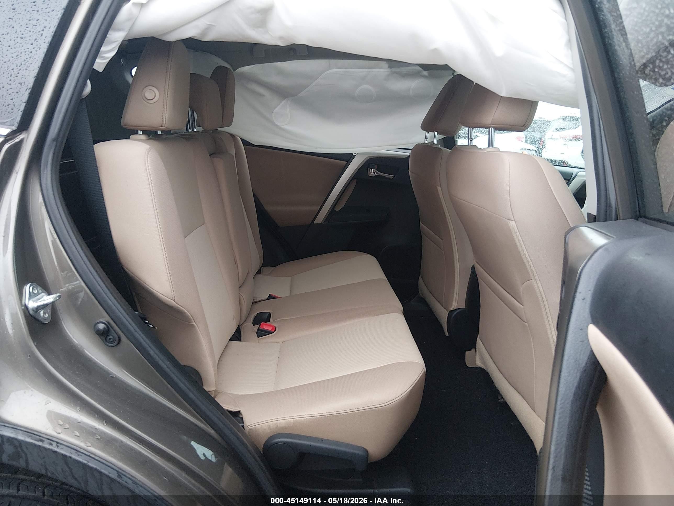 2014 Toyota Rav4 Xle Brown vin: 2T3RFREVXEW195459