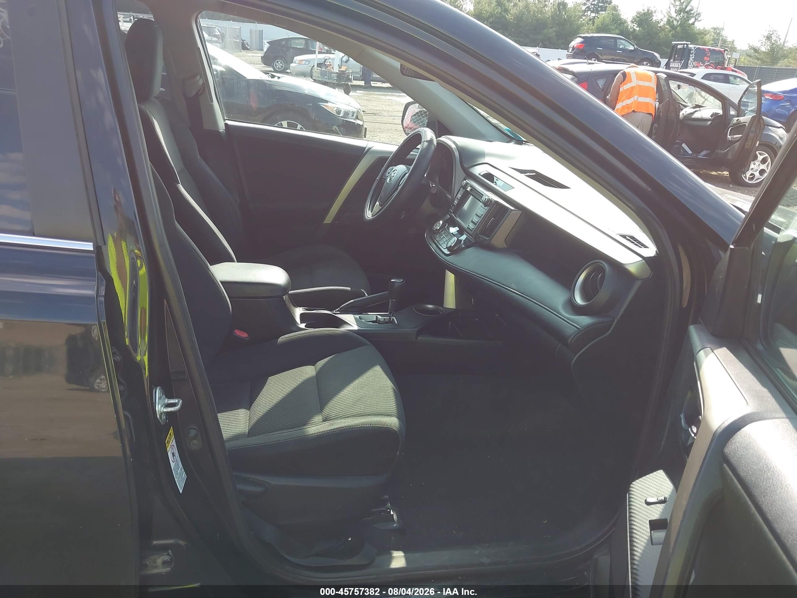 2014 Toyota Rav4 Xle Black vin: 2T3RFREVXEW198104