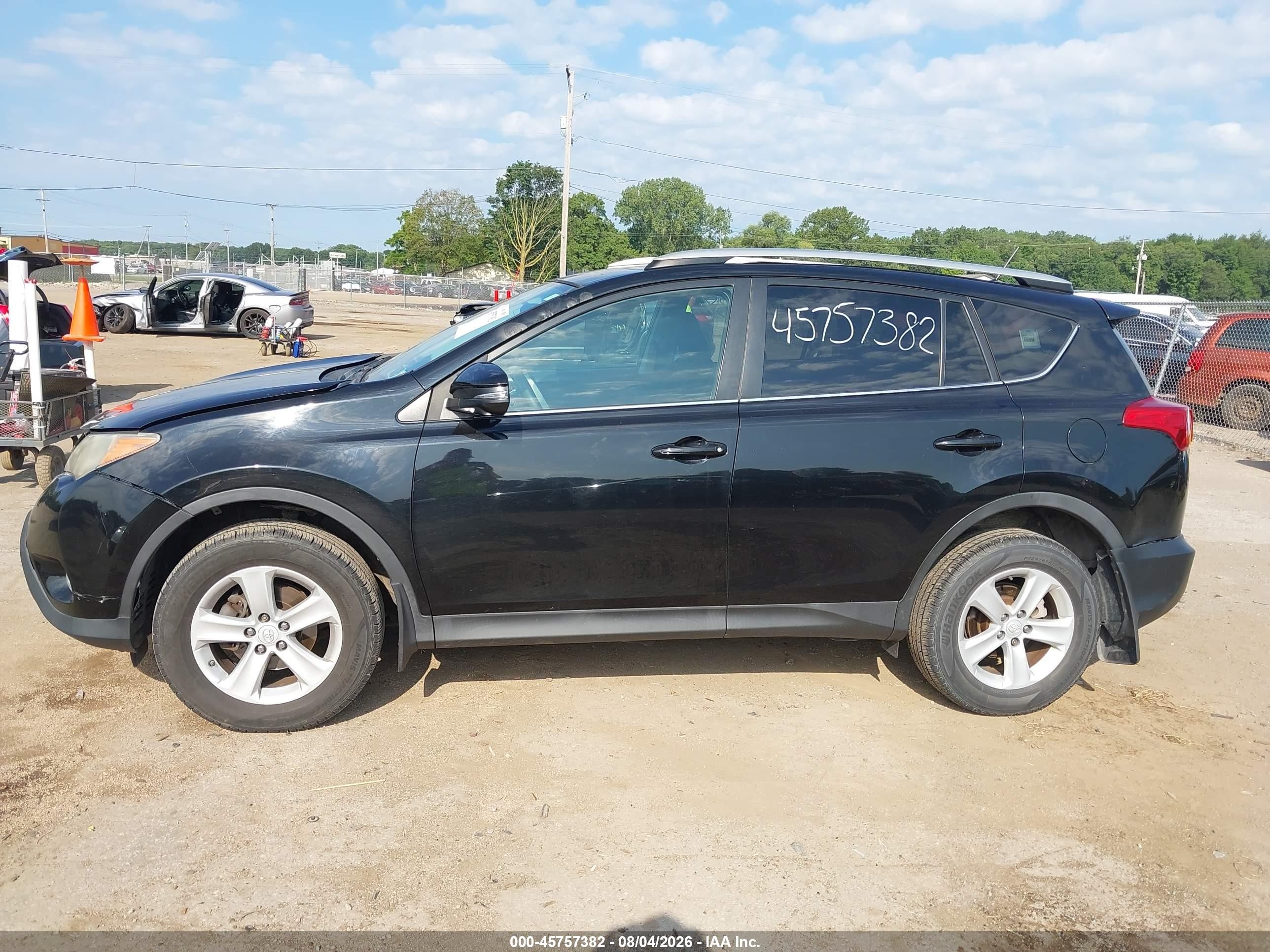 2014 Toyota Rav4 Xle Black vin: 2T3RFREVXEW198104