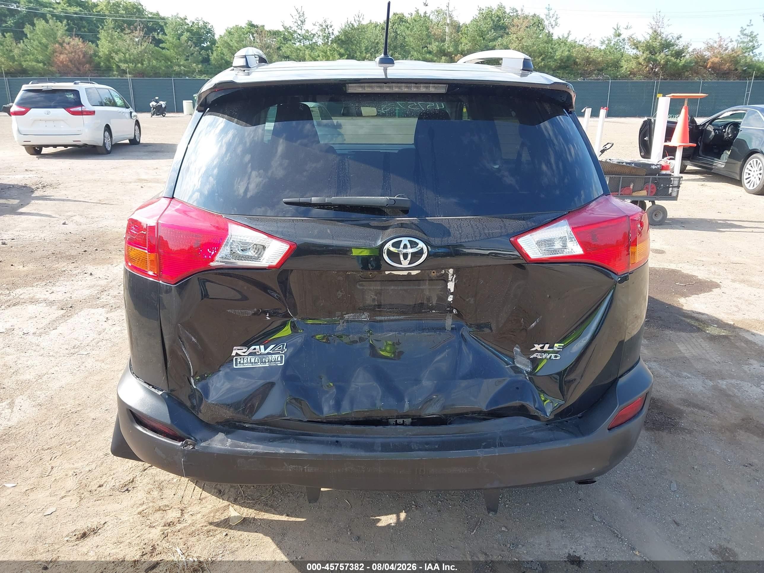 2014 Toyota Rav4 Xle Black vin: 2T3RFREVXEW198104
