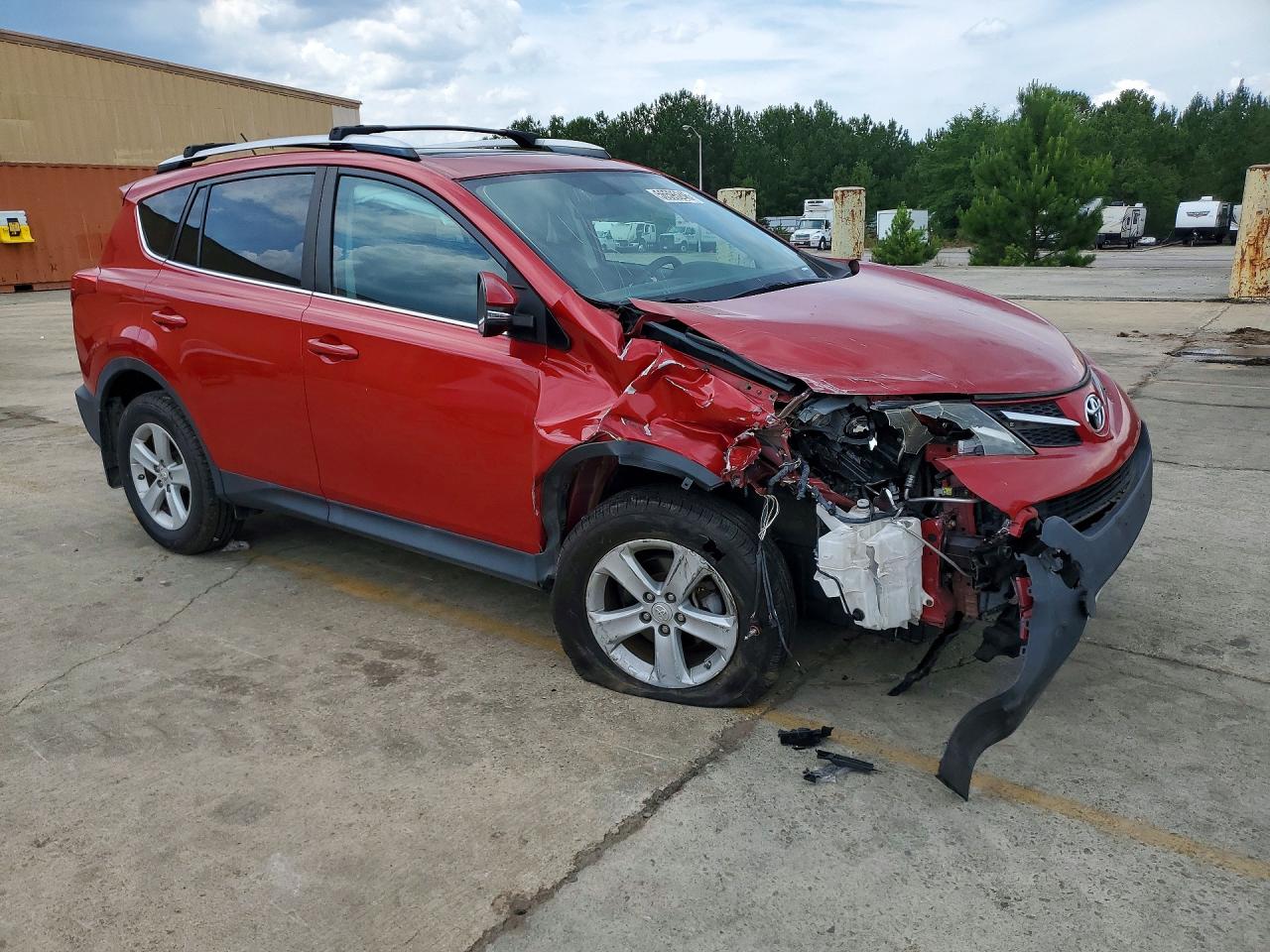 2014 Toyota Rav4 Xle Red vin: 2T3RFREVXEW209375