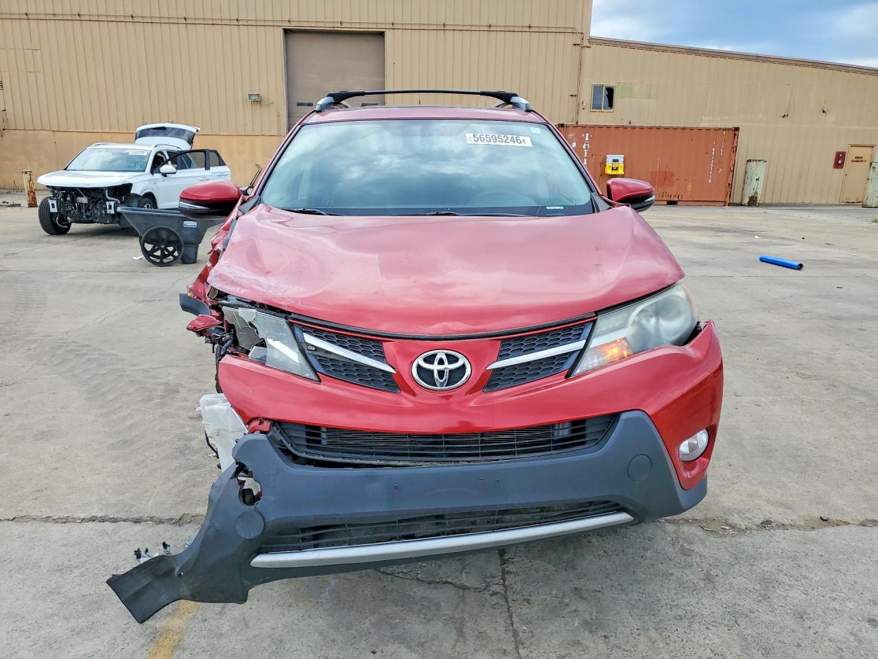 2014 Toyota Rav4 Xle Red vin: 2T3RFREVXEW209375