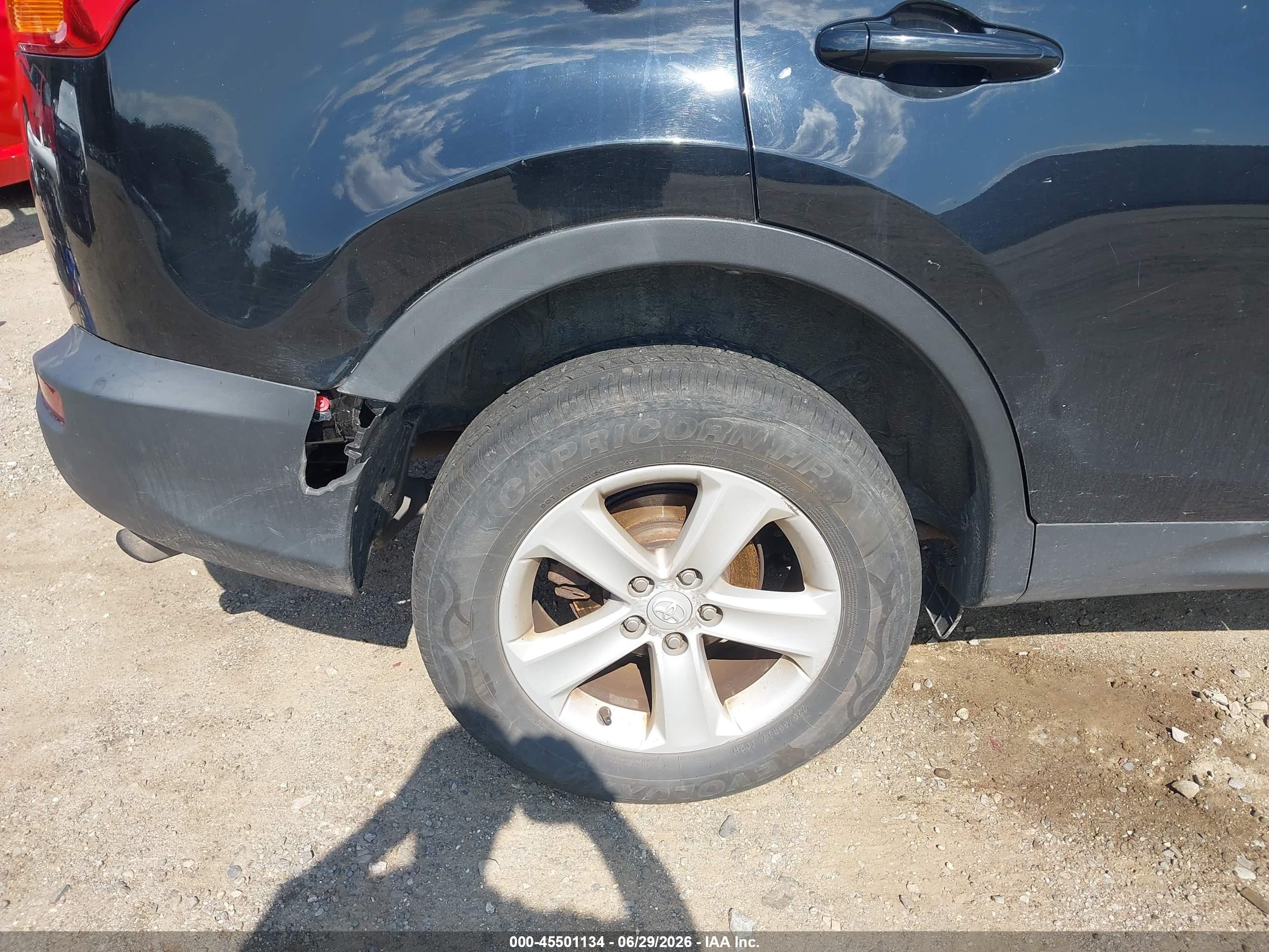 2014 Toyota Rav4 Xle Black vin: 2T3RFREVXEW221574