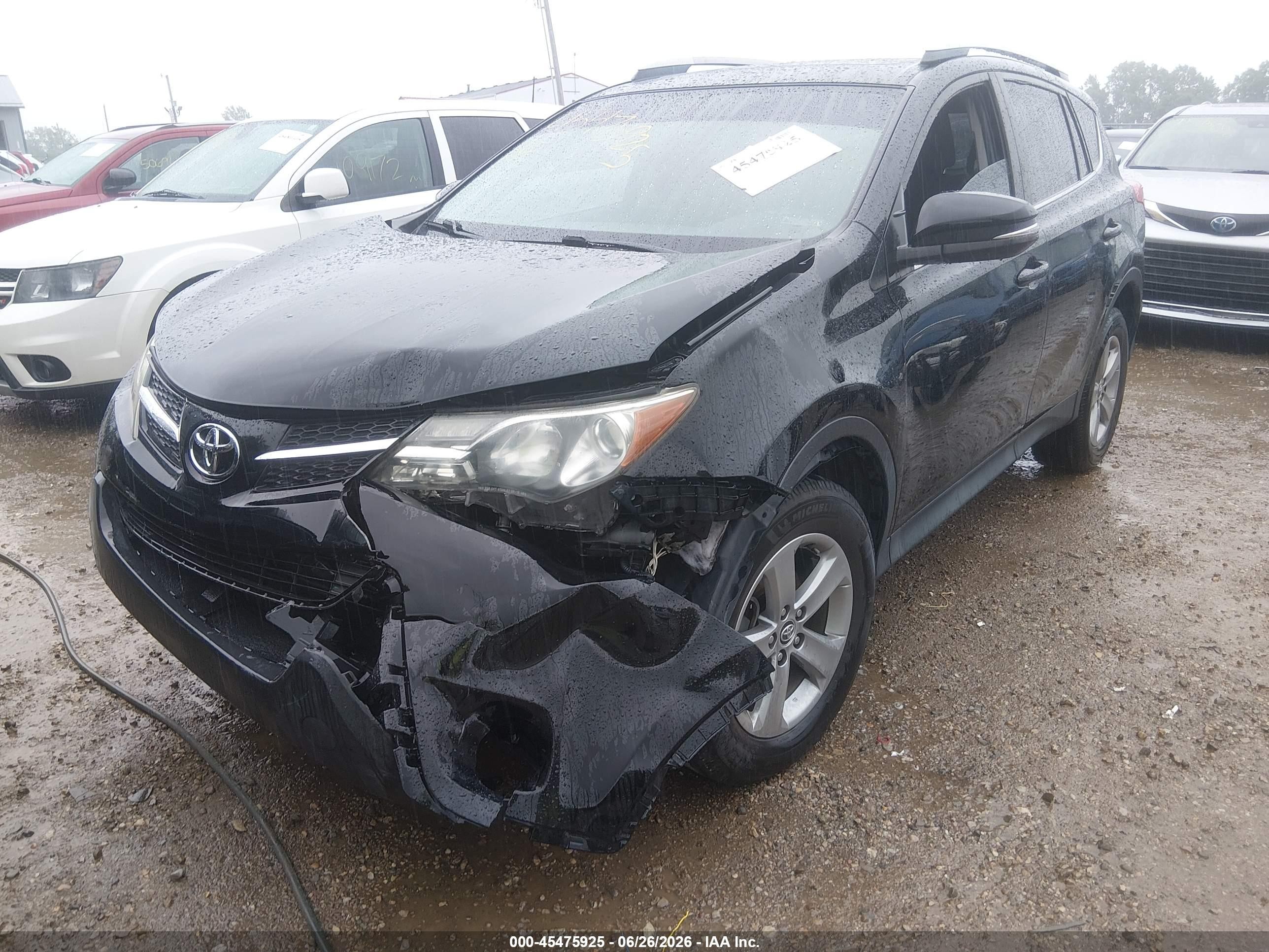 2015 Toyota Rav4 Xle Black vin: 2T3RFREVXFW268363