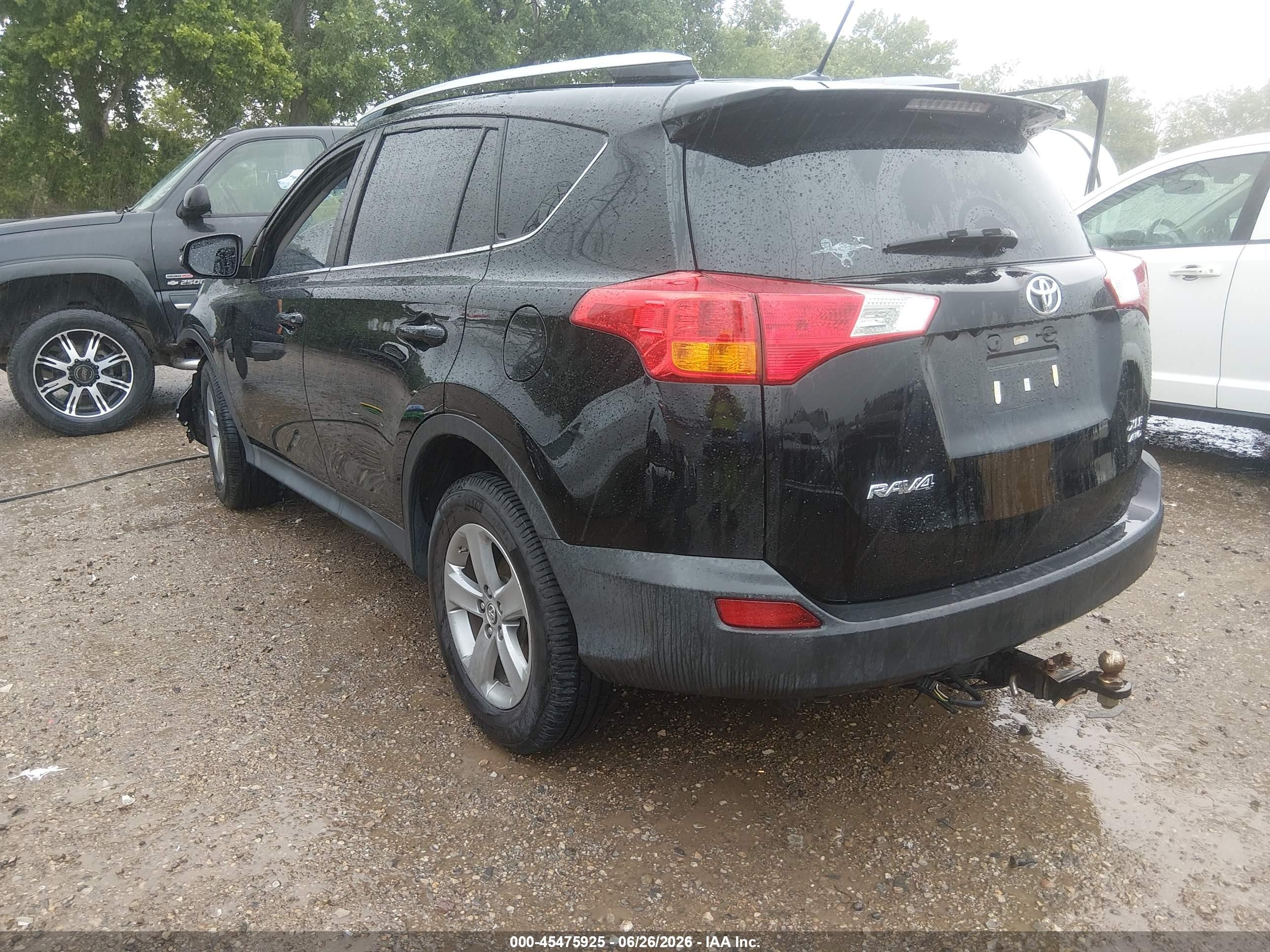 2015 Toyota Rav4 Xle Black vin: 2T3RFREVXFW268363