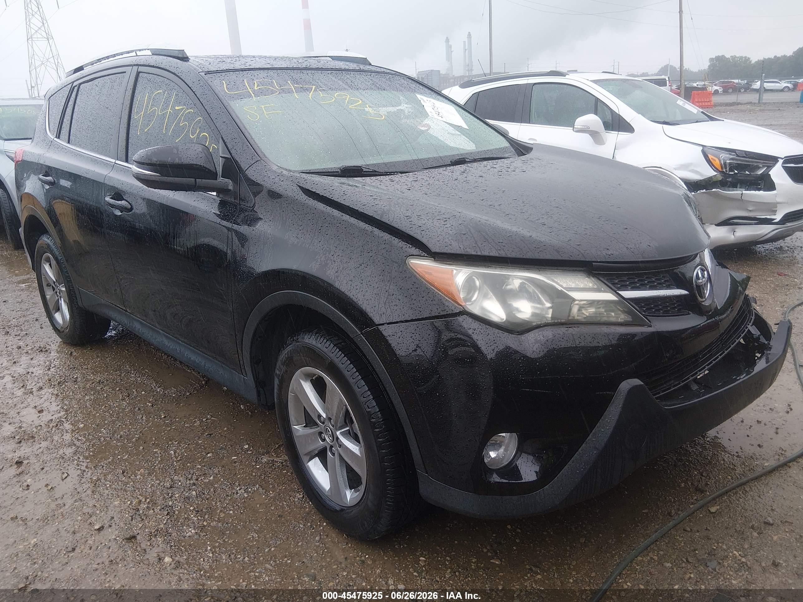 2015 Toyota Rav4 Xle Black vin: 2T3RFREVXFW268363