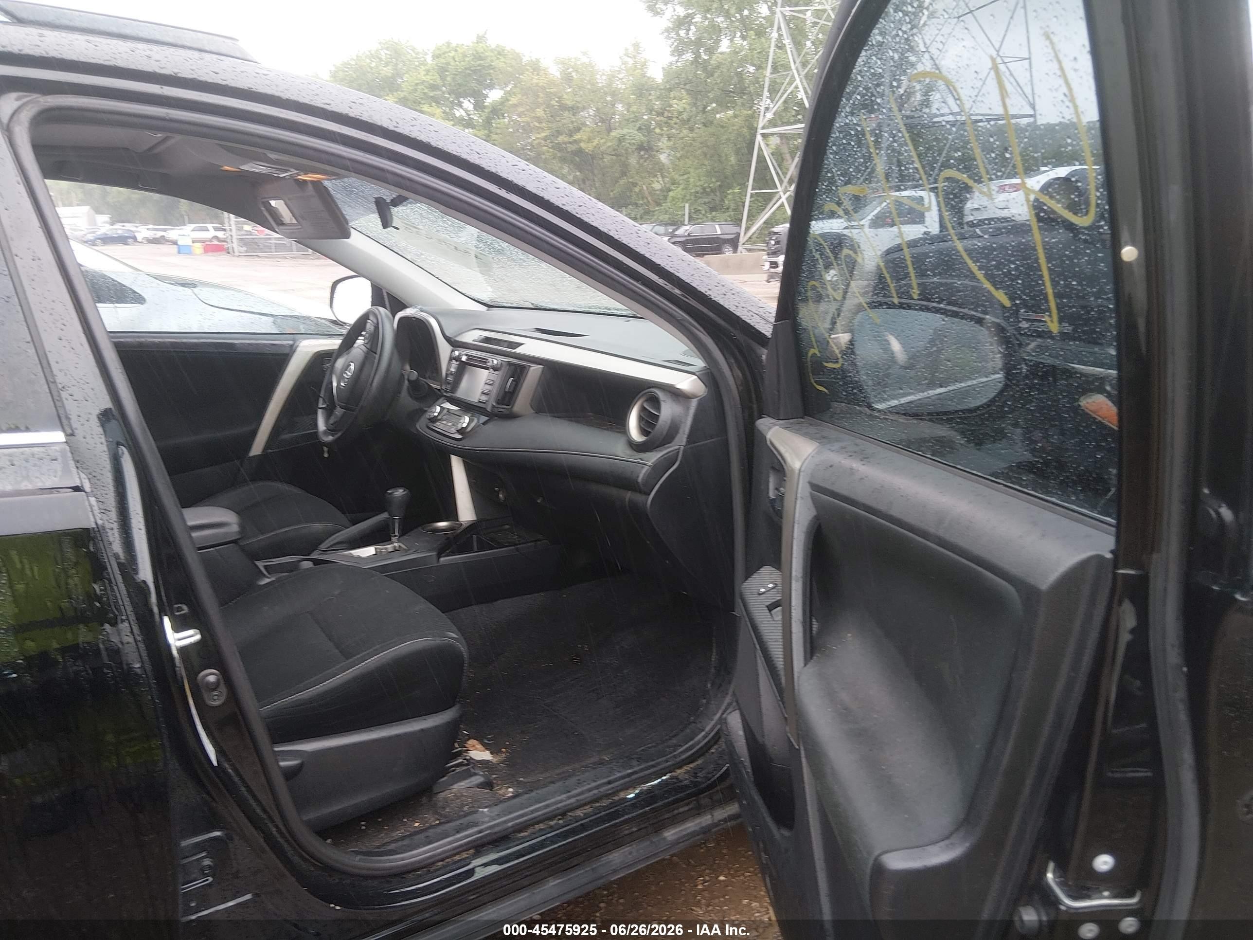 2015 Toyota Rav4 Xle Black vin: 2T3RFREVXFW268363