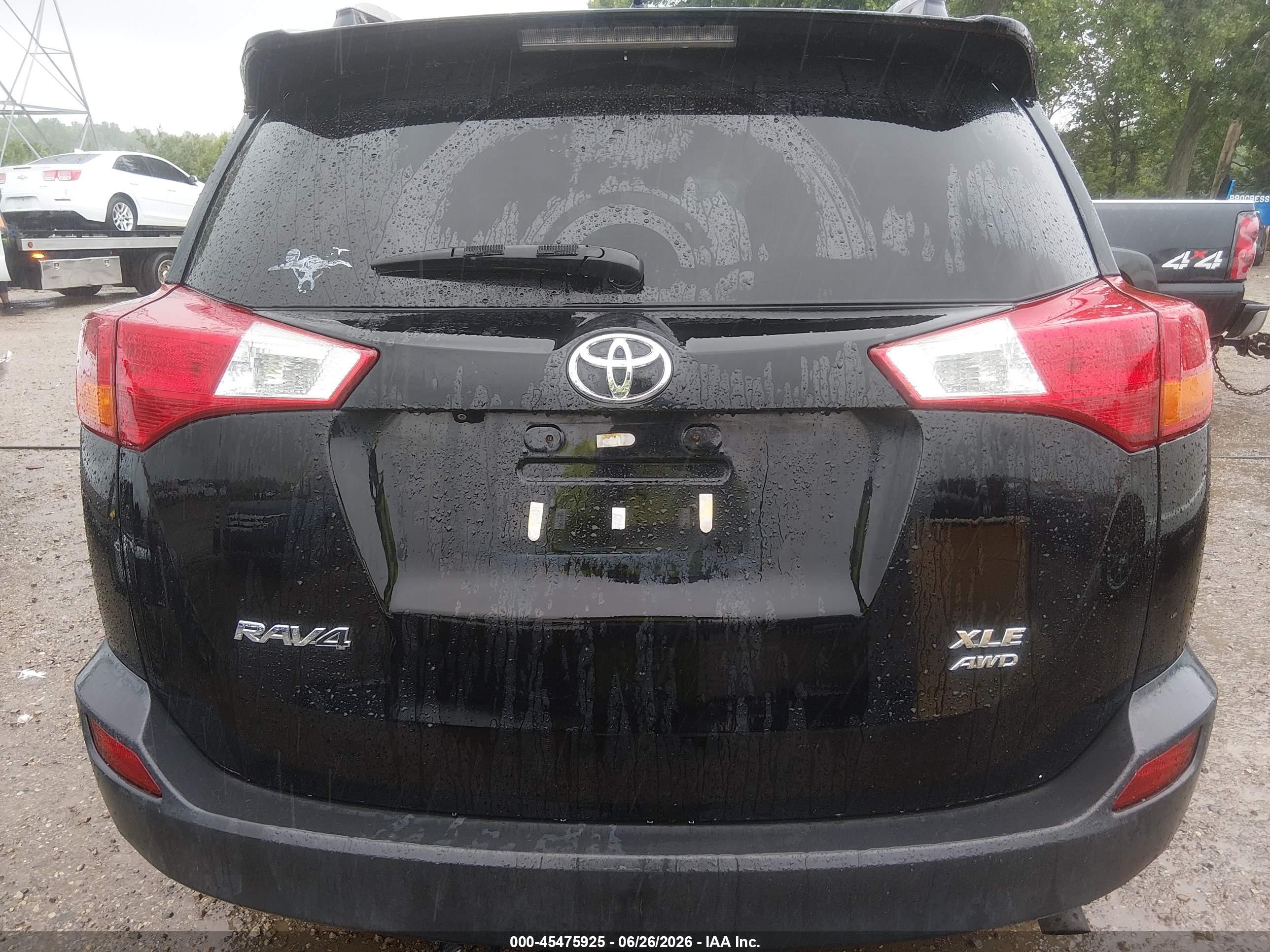 2015 Toyota Rav4 Xle Black vin: 2T3RFREVXFW268363