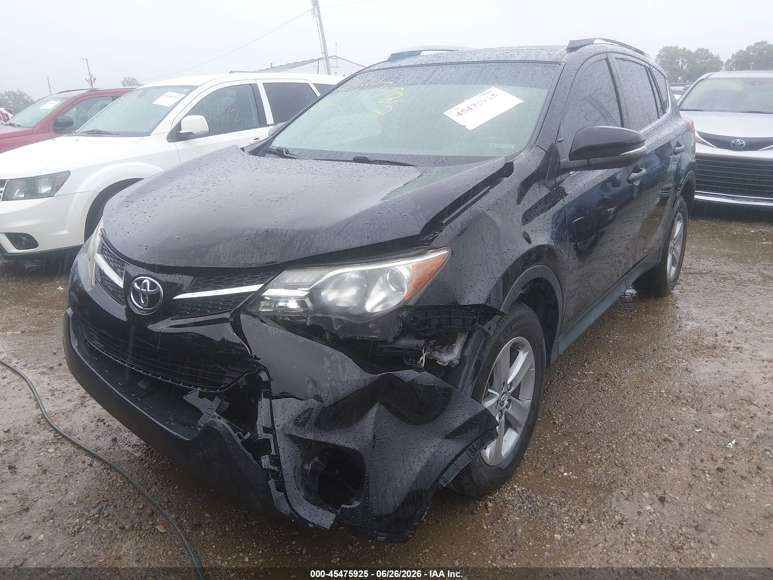 2015 Toyota Rav4 Xle Black vin: 2T3RFREVXFW268363